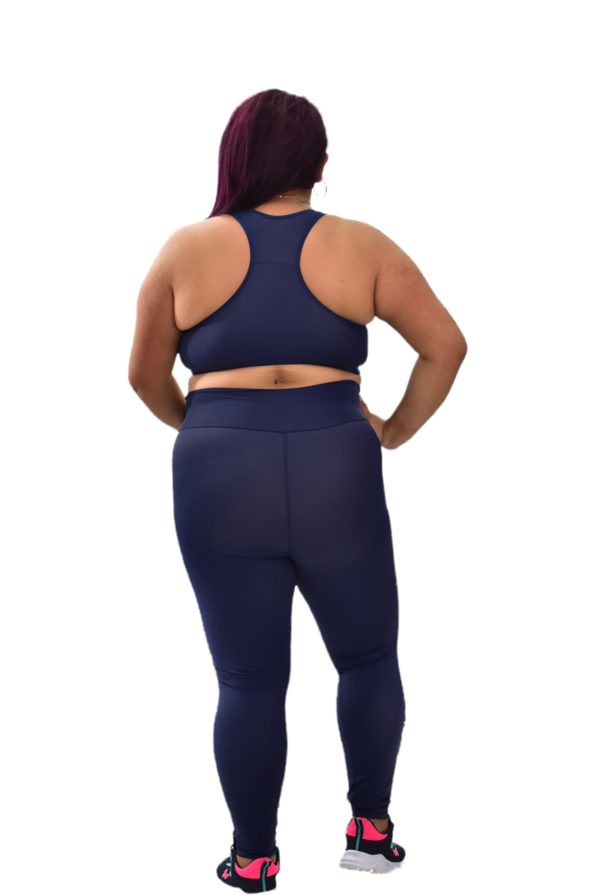 LEGGINS TALLA PLUS SET 2 PIEZAS PREMIUMTEX AZUL TURQUIE oversilvercolombia