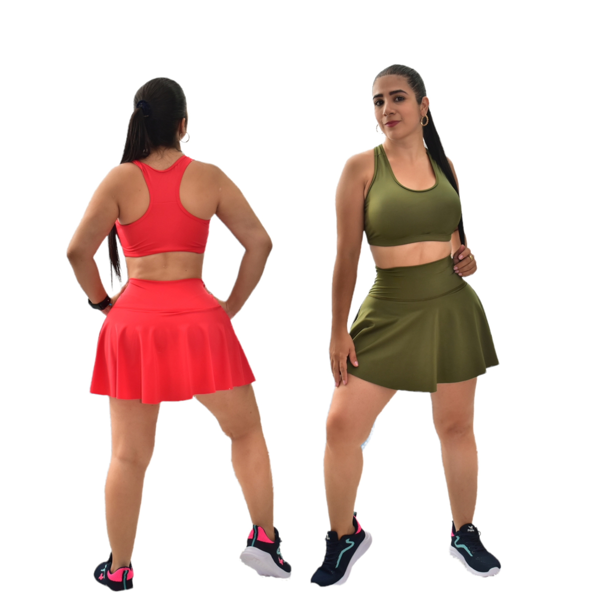 FALDA SHORT SET 2 PIEZAS NEWGYM