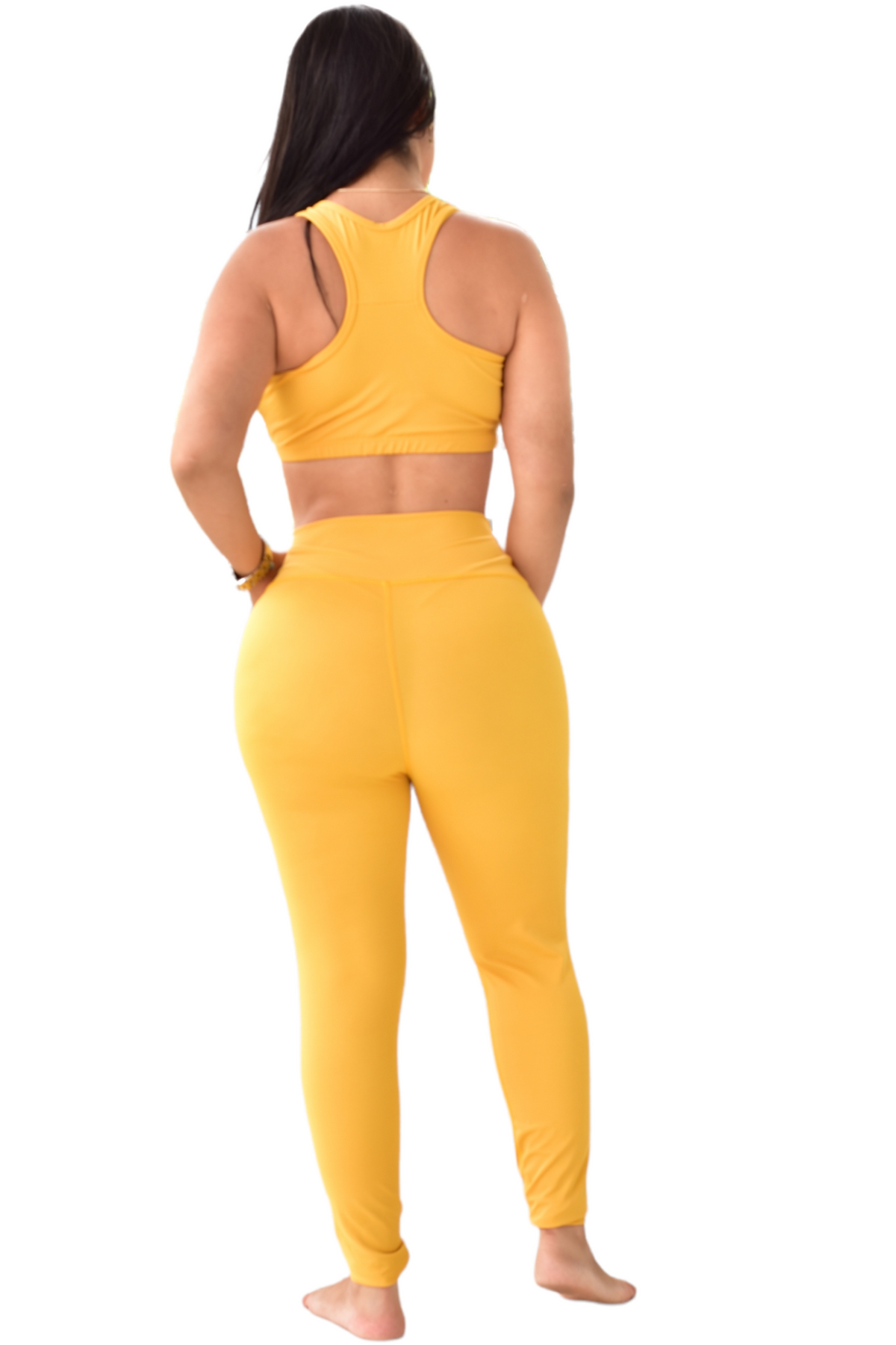 LEGGINS  SET 2 PIEZAS PREMIUMTEX MOSTAZA