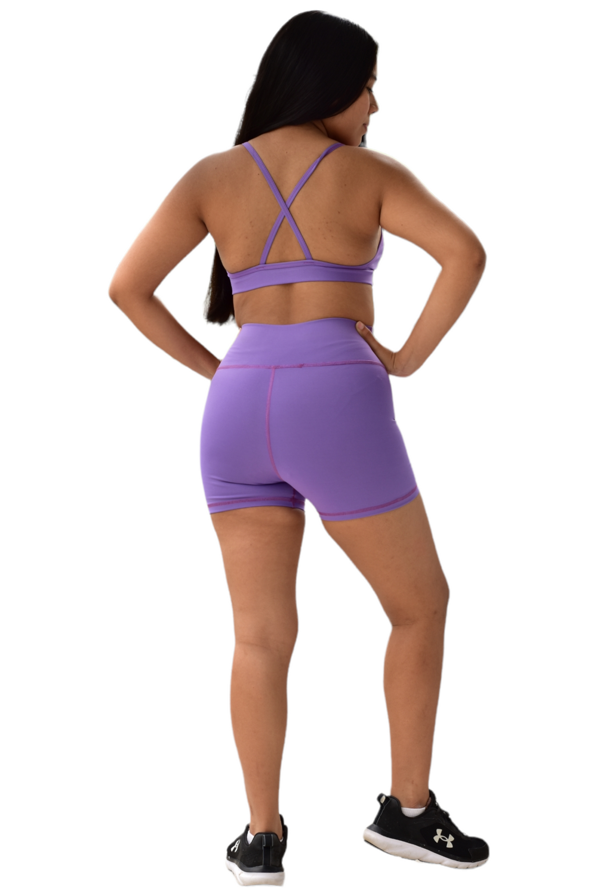 SHORT SET 2 PIEZAS SUPLEX MORADO CLARO