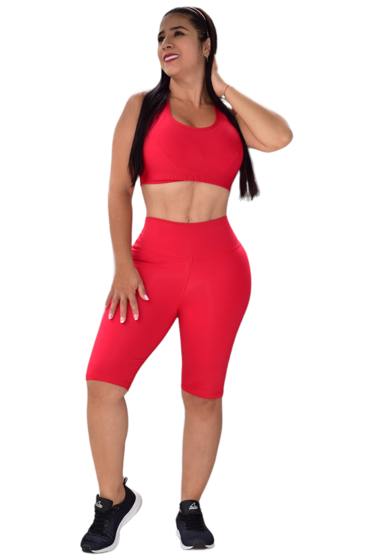 BIKER SET 2 PIEZAS SUPLEX ROJO