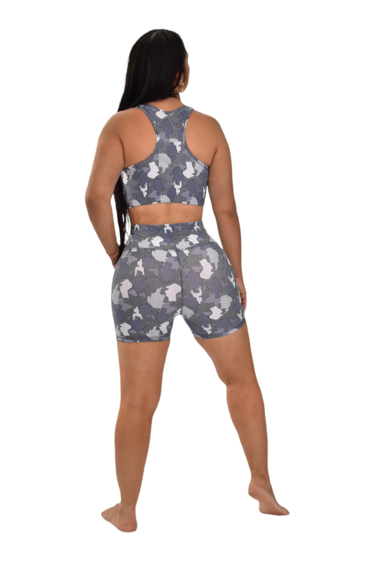 SHORT SET 2 PIEZAS PREMIUMTEX GRIS MILITAR oversilvercolombia
