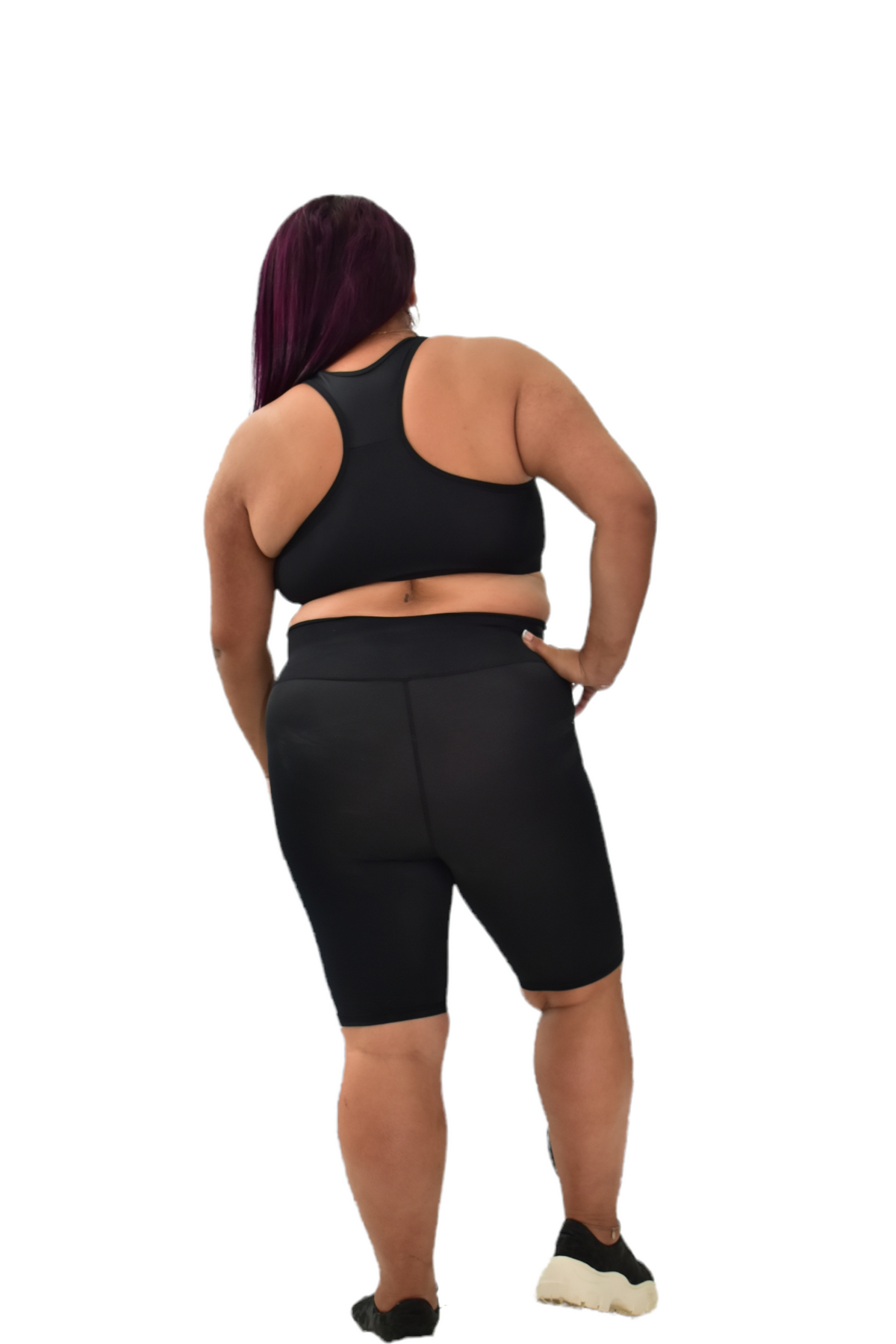 BIKER TALLA PLUS SET 2 PIEZAS PREMIUMTEX NEGRO oversilvercolombia