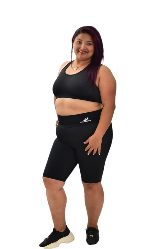 BIKER TALLA PLUS SET 2 PIEZAS PREMIUMTEX NEGRO oversilvercolombia