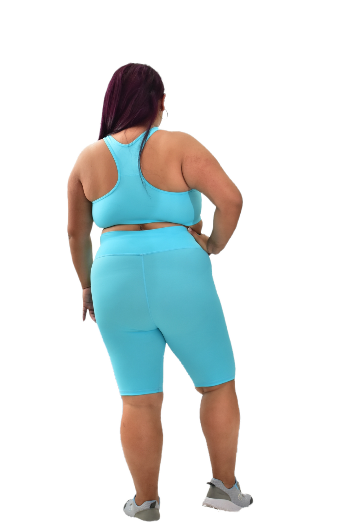 BIKER TALLA PLUS SET 2 PIEZAS PREMIUMTEX AZUL AGUA oversilvercolombia