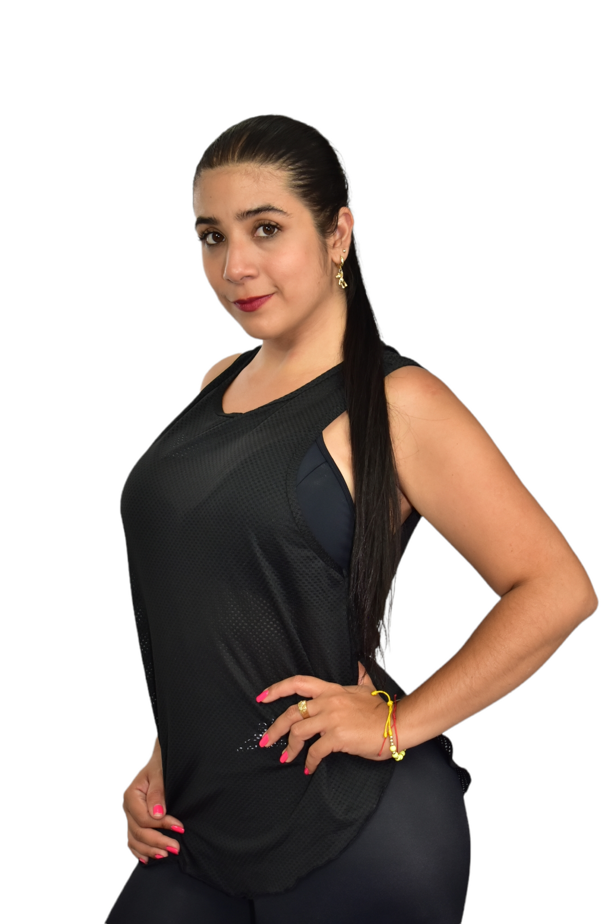 CAMISILLA  BLUSÓN MALLA TALLA UNICA OVERSILVER®