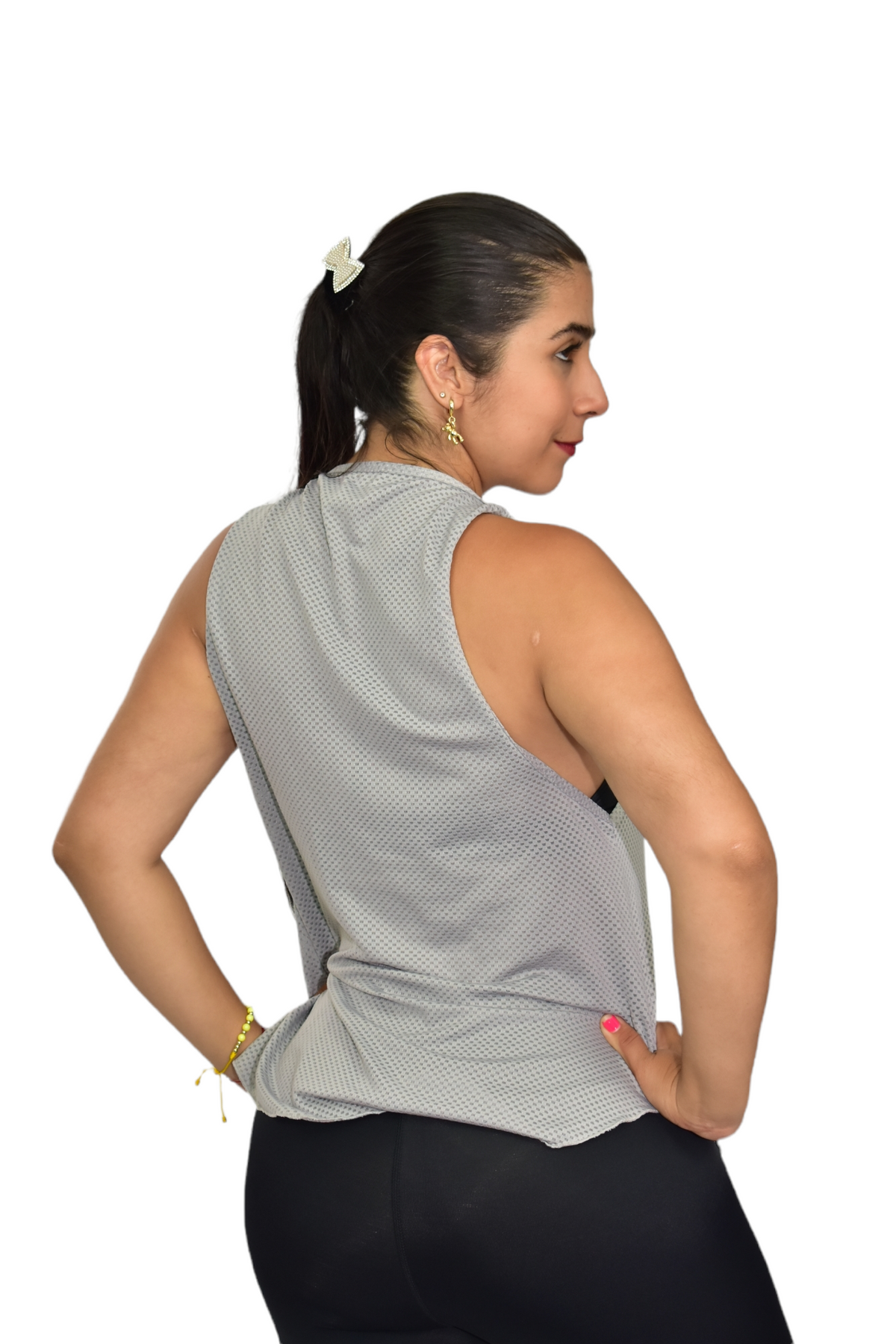 CAMISILLA  BLUSÓN MALLA TALLA UNICA OVERSILVER®
