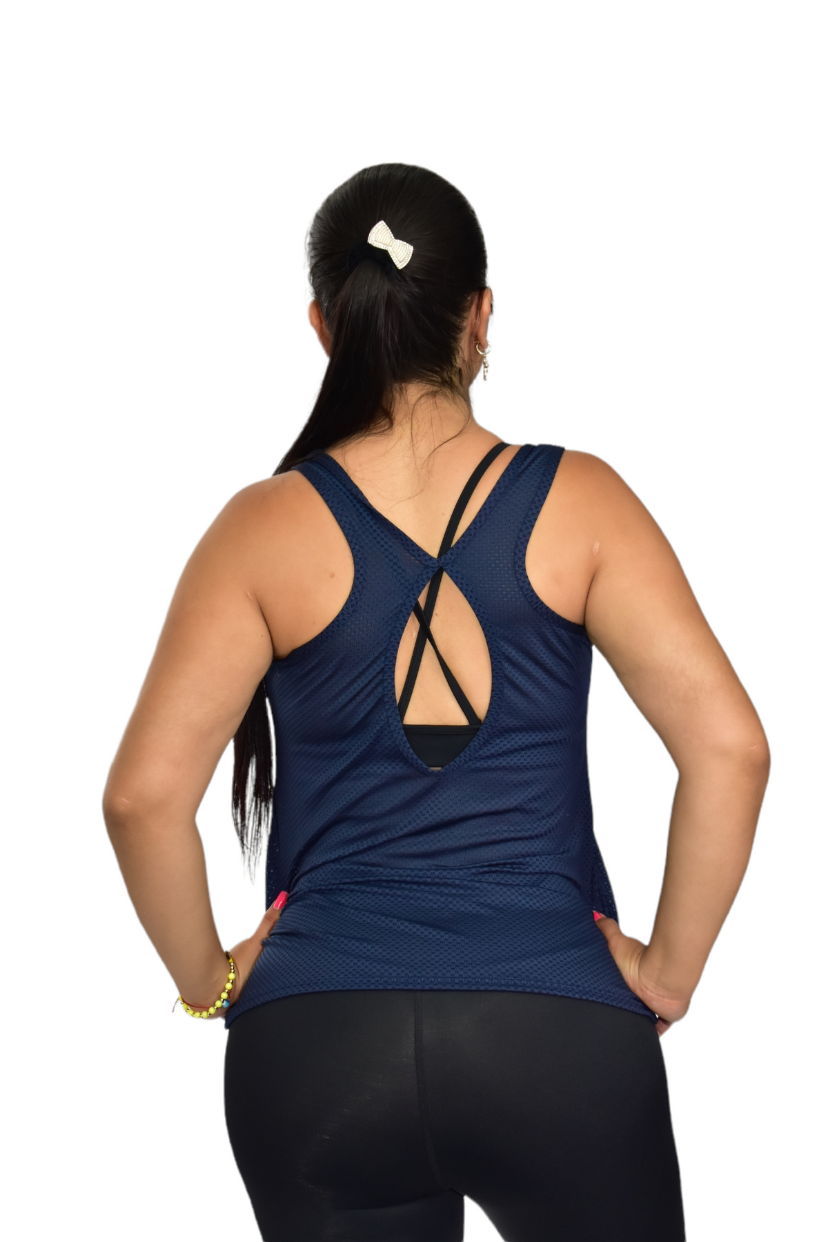 CAMISILLA ESCOTE LAGRIMA MALLA TALLA UNICA OVERSILVER®