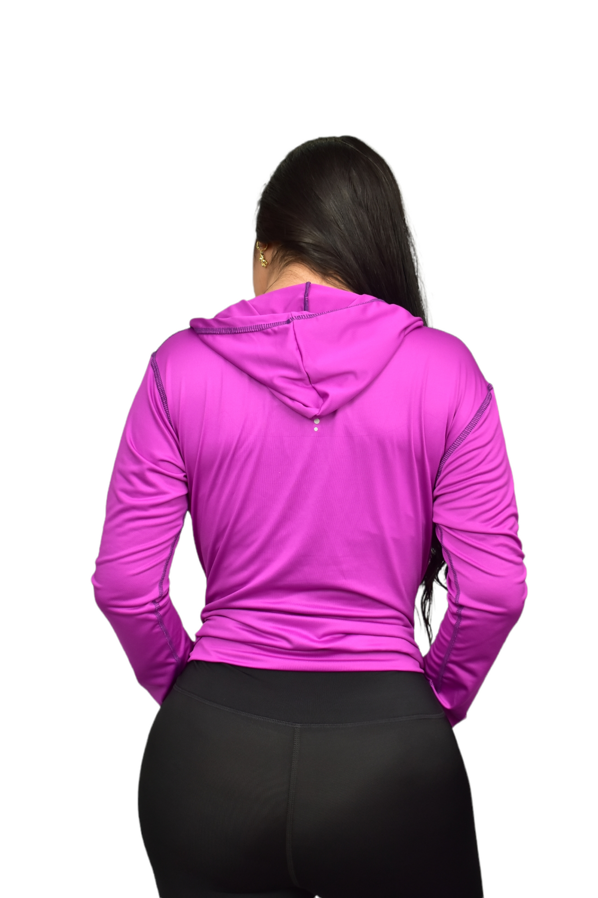 CHAQUETA DEPORTIVA DAMA LICRADA MORADO OVERSILVER®
