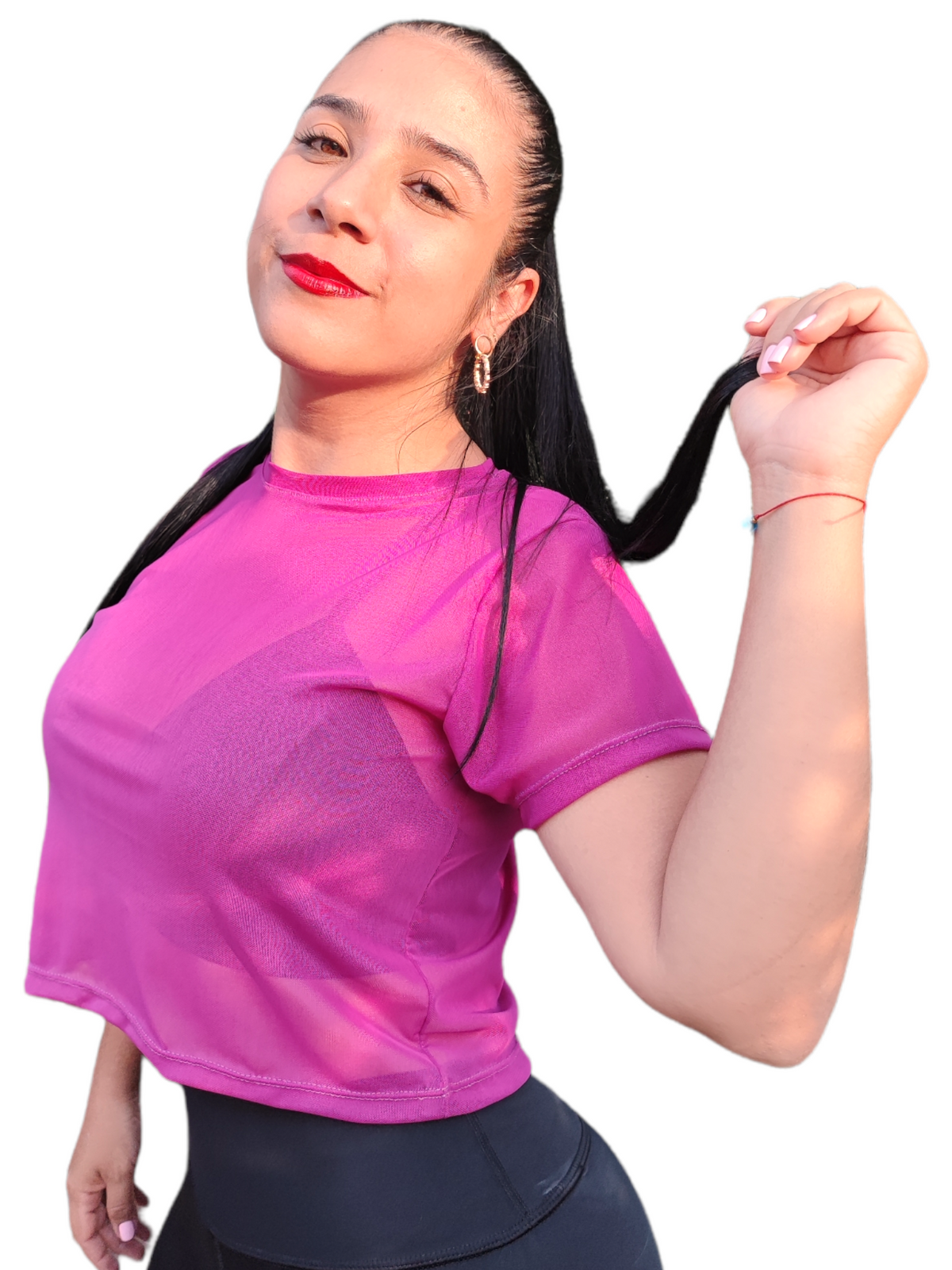 CAMISETA OVERSIZE CORTA MALLATEX OVERSILVER®