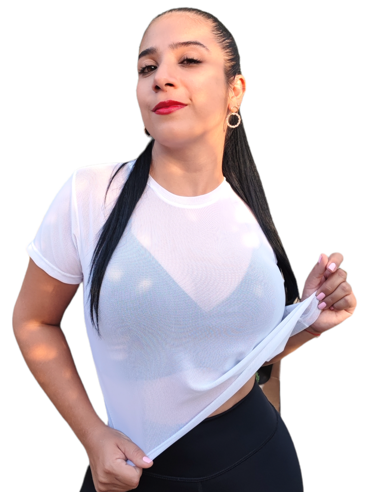 CAMISETA OVERSIZE CORTA MALLATEX OVERSILVER®