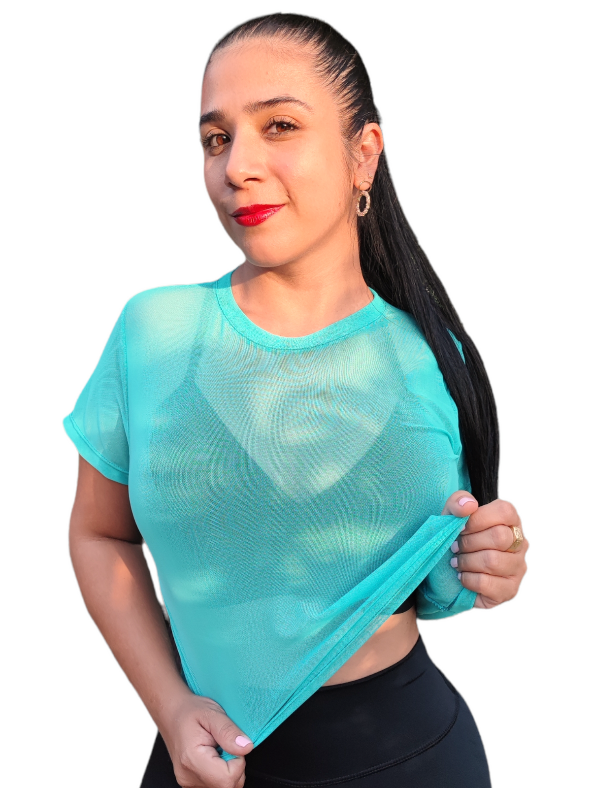 CAMISETA OVERSIZE CORTA MALLATEX OVERSILVER®