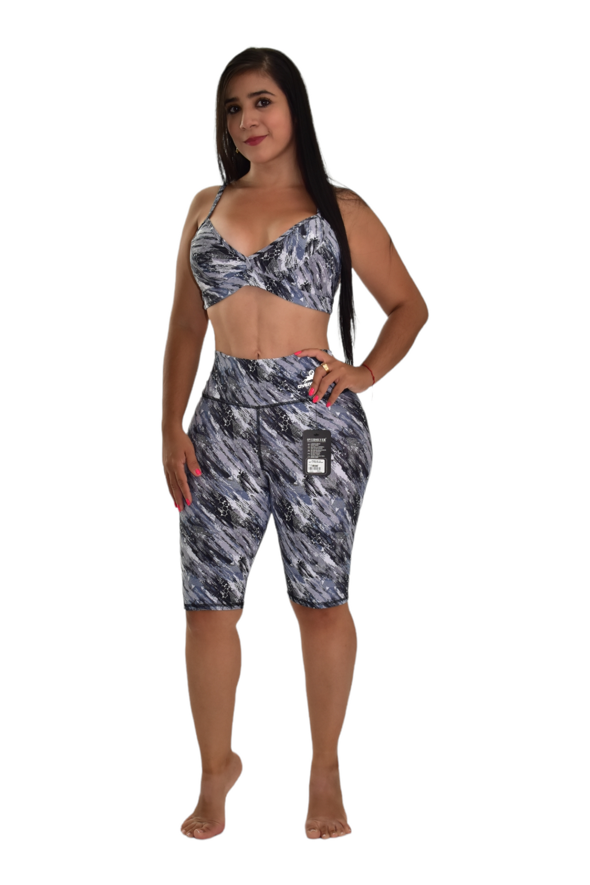 BIKER SET 2 PIEZAS PREMIUMTEX GRIS COLMENA oversilvercolombia