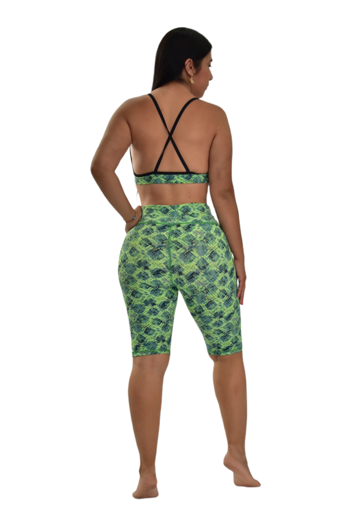 BIKER SET 2 PIEZAS PREMIUMTEX VERDE ROMBO oversilvercolombia