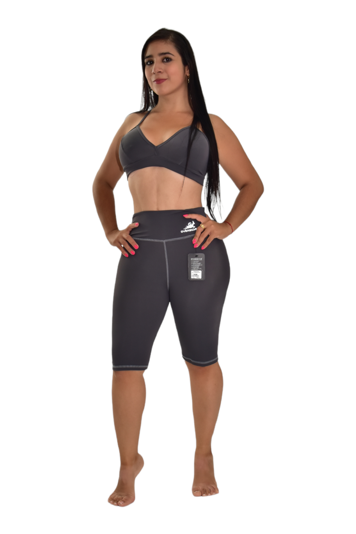 BIKER SET 2 PIEZAS PREMIUMTEX GRIS OSCURO oversilvercolombia
