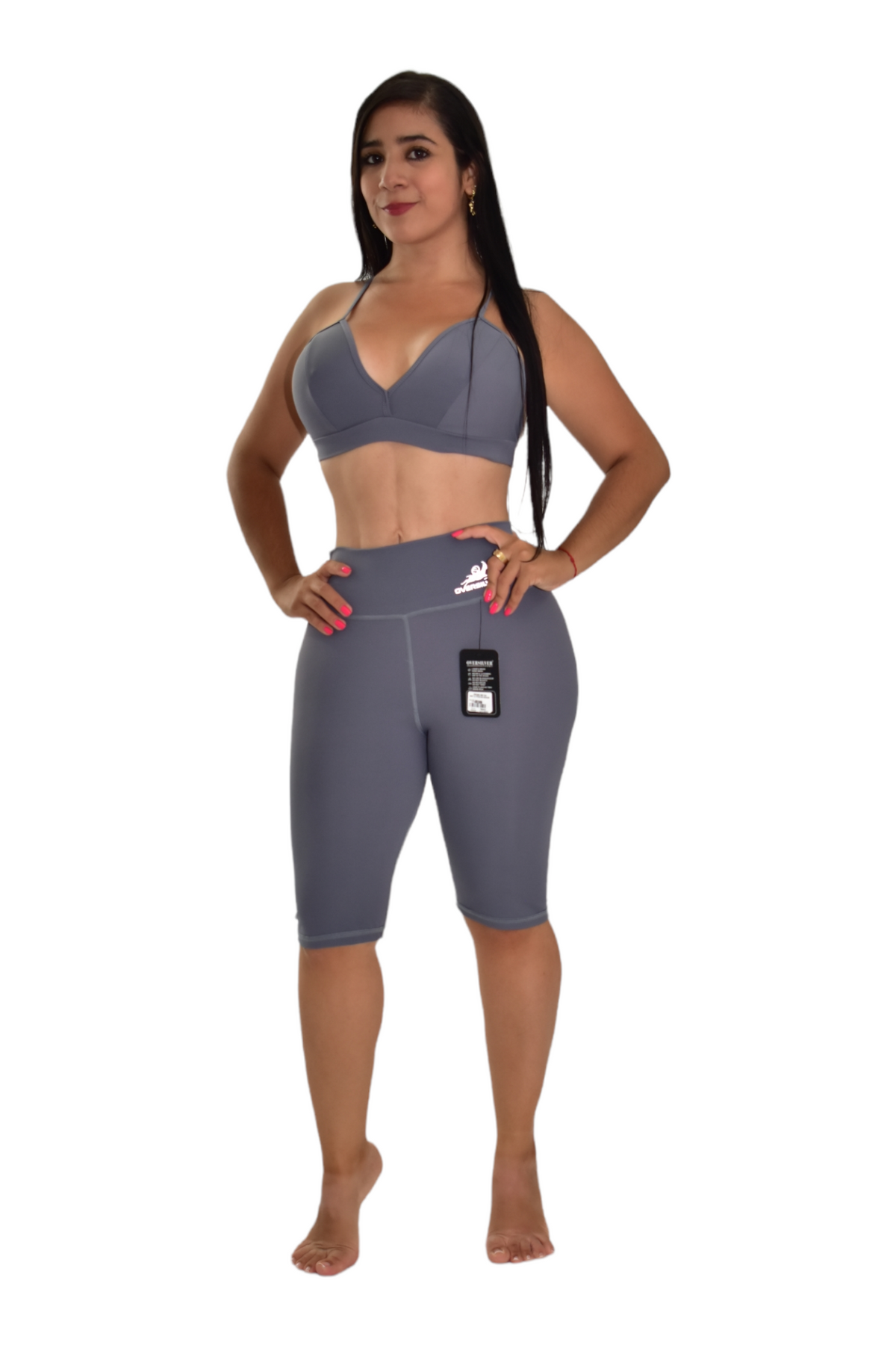 BIKER SET 2 PIEZAS PREMIUMTEX GRIS CLARO oversilvercolombia
