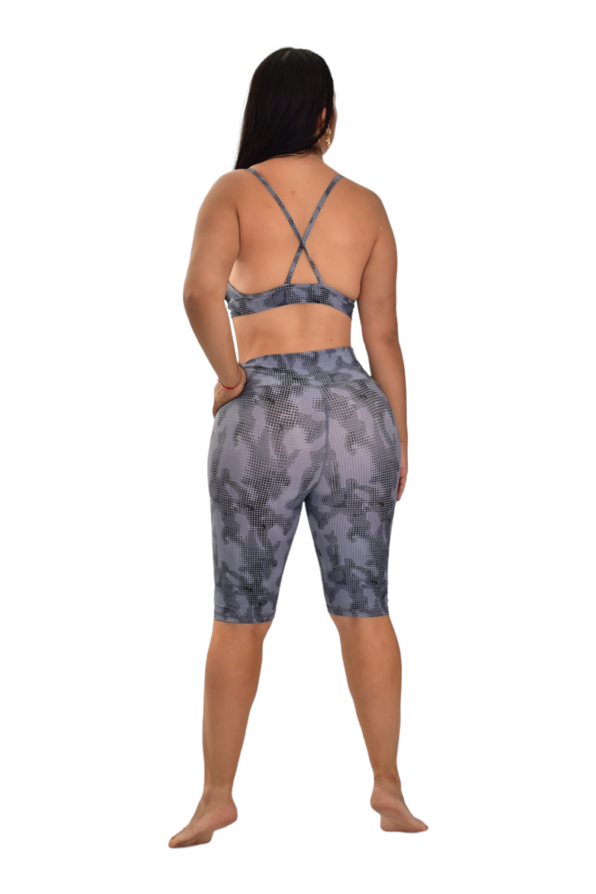 BIKER SET 2 PIEZAS PREMIUMTEX GRIS MILITAR CUADRO oversilvercolombia