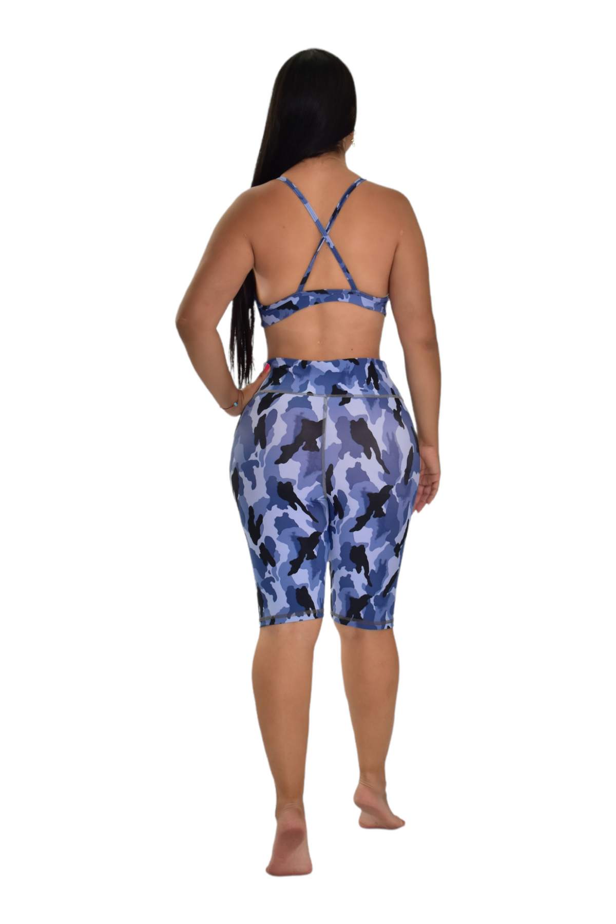BIKER SET 2 PIEZAS PREMIUMTEX MILITAR AZUL oversilvercolombia