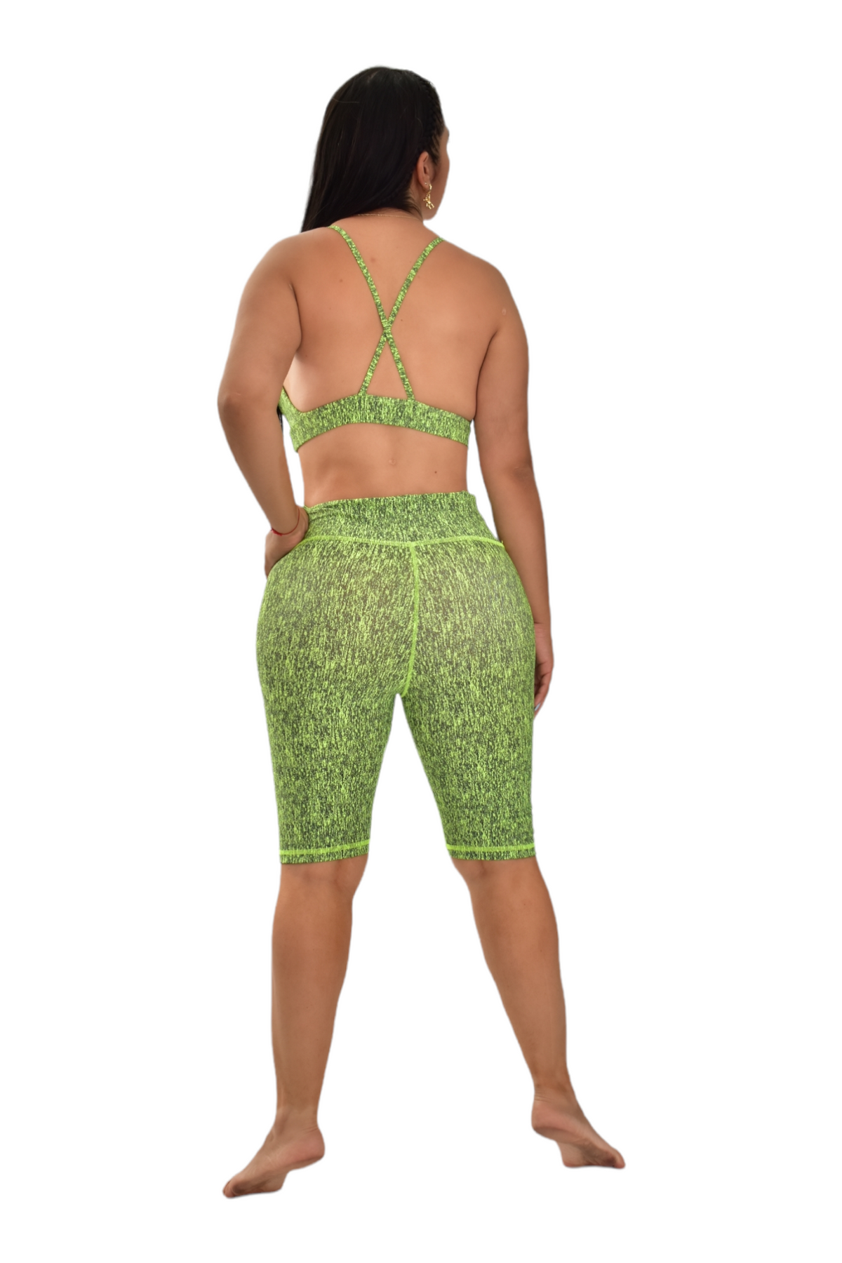 BIKER SET 2 PIEZAS PREMIUMTEX VERDE JASPE oversilvercolombia