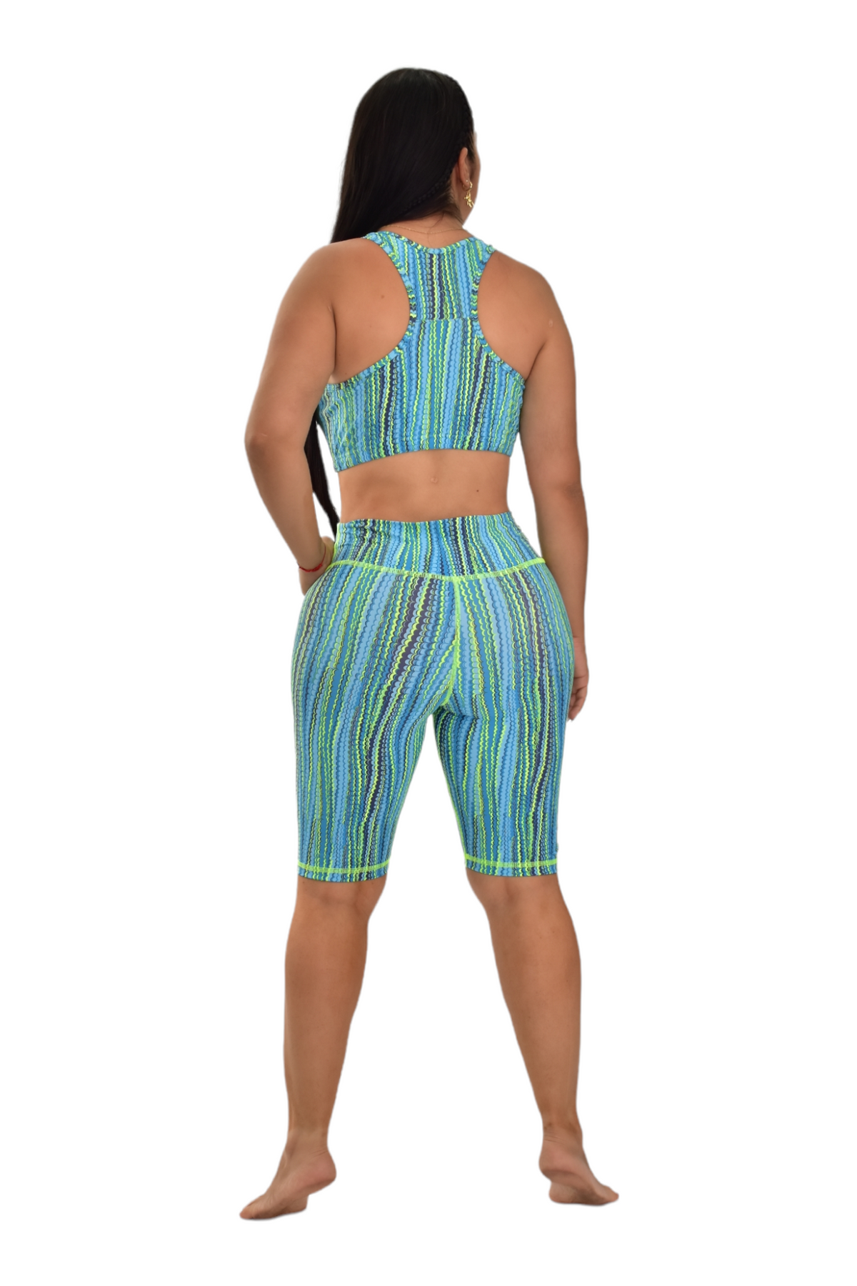 BIKER SET 2 PIEZAS PREMIUMTEX VERDE ESCAMA oversilvercolombia