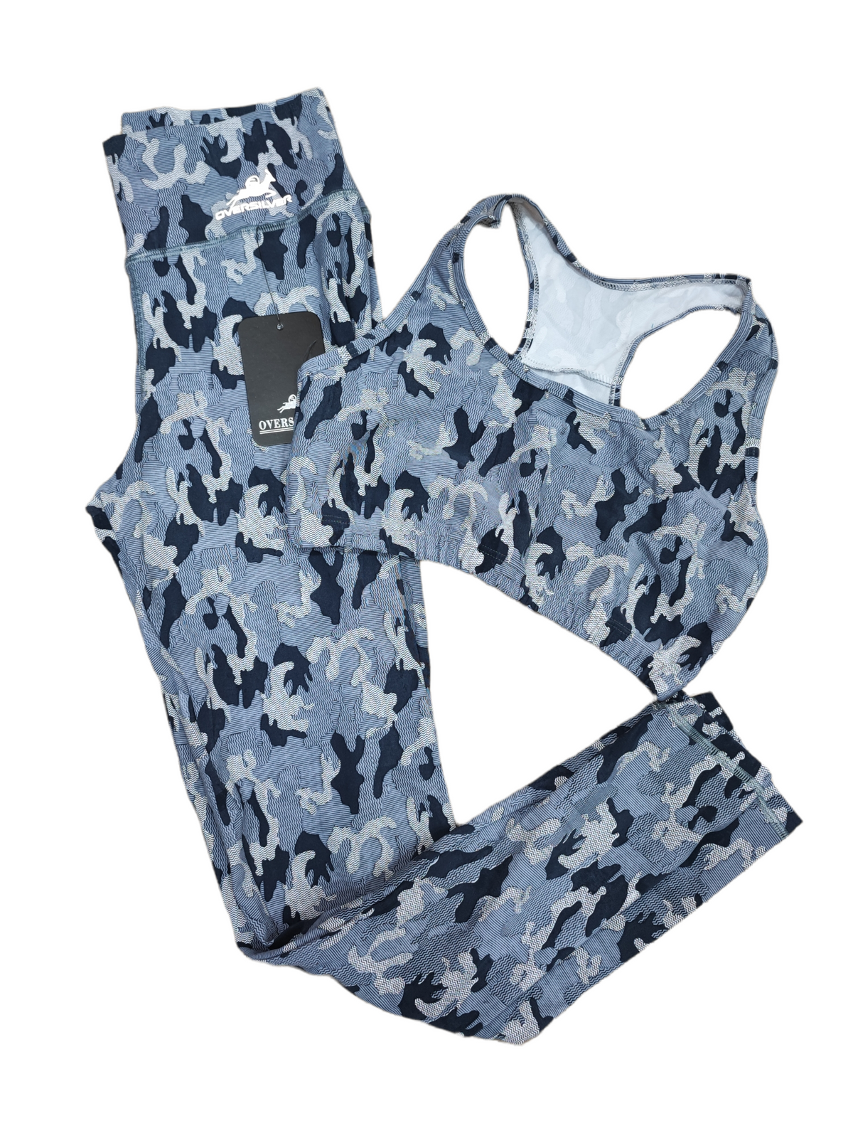 LEGGINS  SET 2 PIEZAS PREMIUMTEX MILITAR GRIS oversilvercolombia