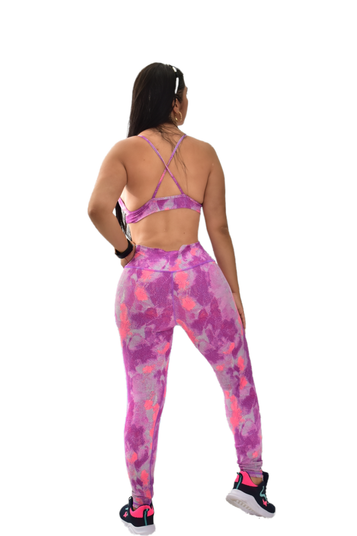 LEGGINS SET 2 PIEZAS PREMIUMTEX ROSADO MANCHAS oversilvercolombia