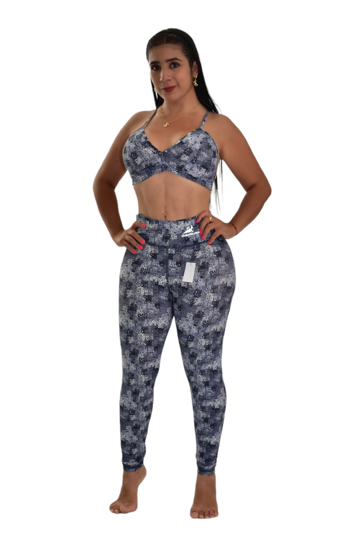 LEGGINS SET 2 PIEZAS PREMIUMTEX GRIS CLARO oversilvercolombia