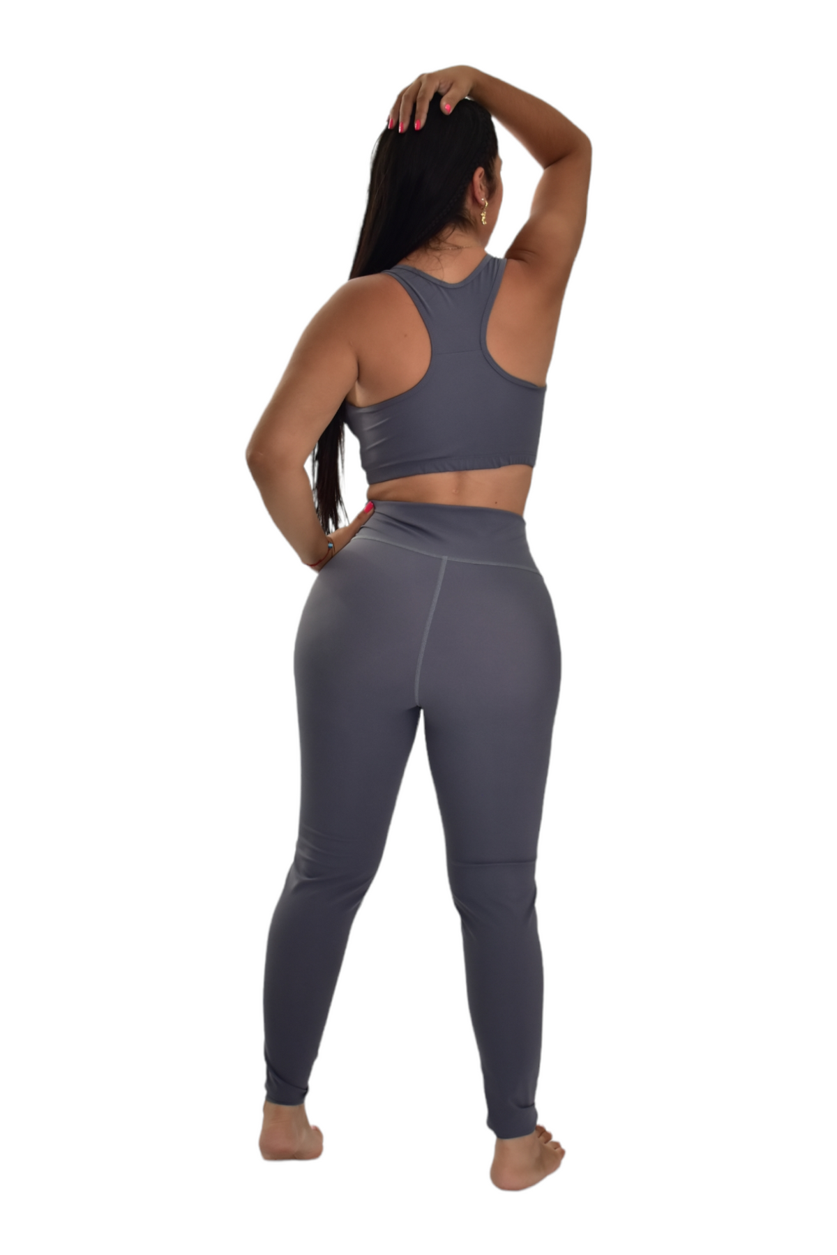 LEGGINS SET 2 PIEZAS PREMIUMTEX GRIS CLARO oversilvercolombia