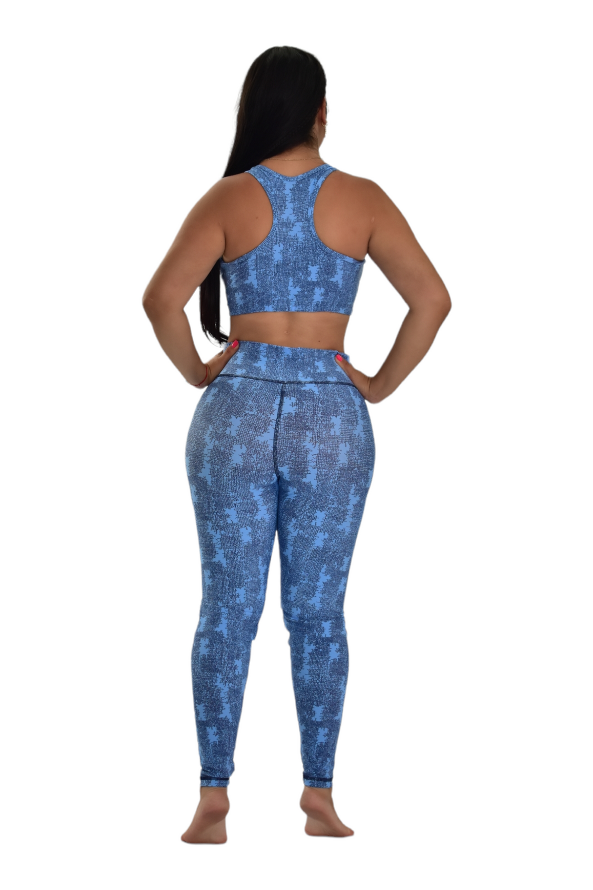 LEGGINS SET 2 PIEZAS PREMIUMTEX AZUL VENAS oversilvercolombia
