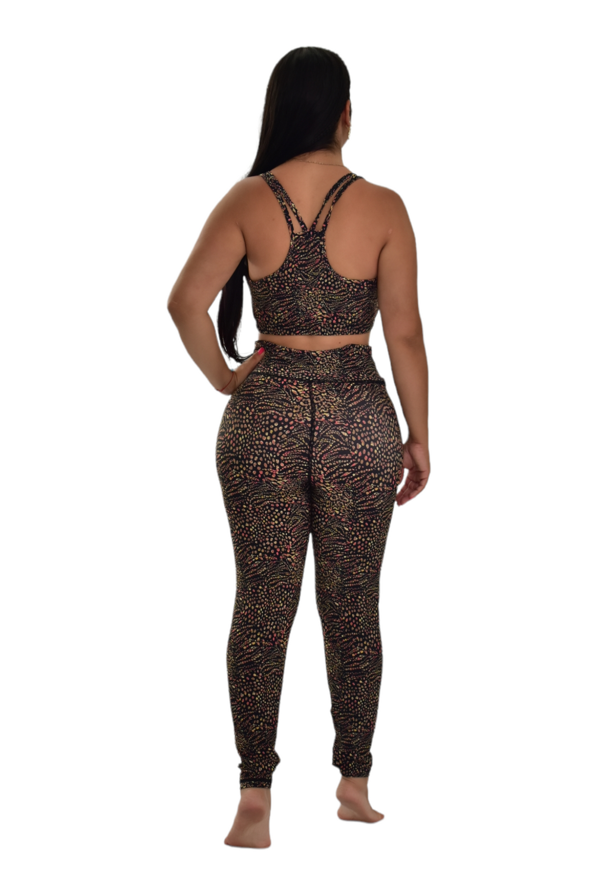 LEGGINS SET 2 PIEZAS PREMIUMTEX NEGRO PEPAS oversilvercolombia