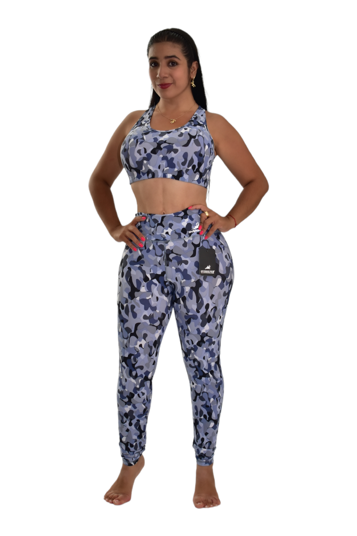 LEGGINS SET 2 PIEZAS PREMIUMTEX MILITAR GRIS oversilvercolombia