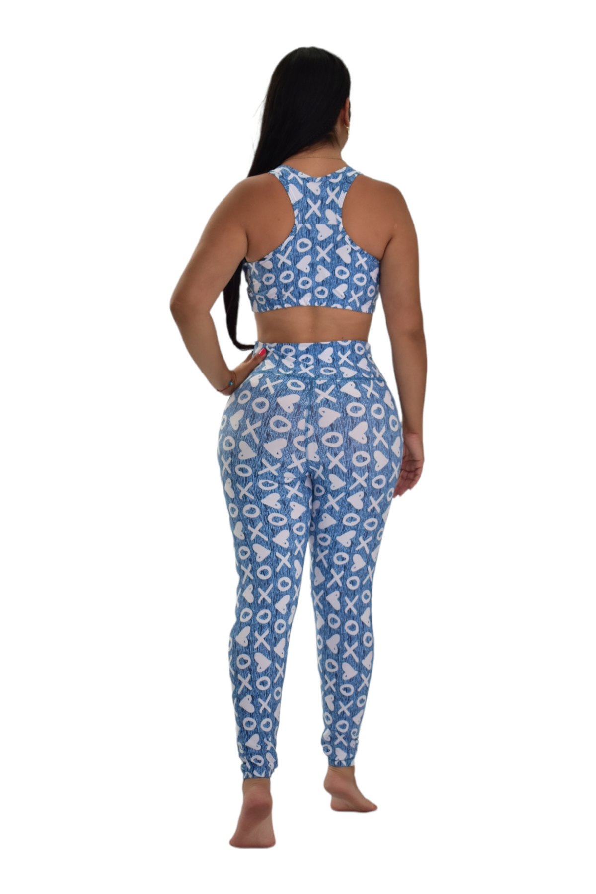 LEGGINS SET 2 PIEZAS PREMIUMTEX AZUL XCORAZON oversilvercolombia