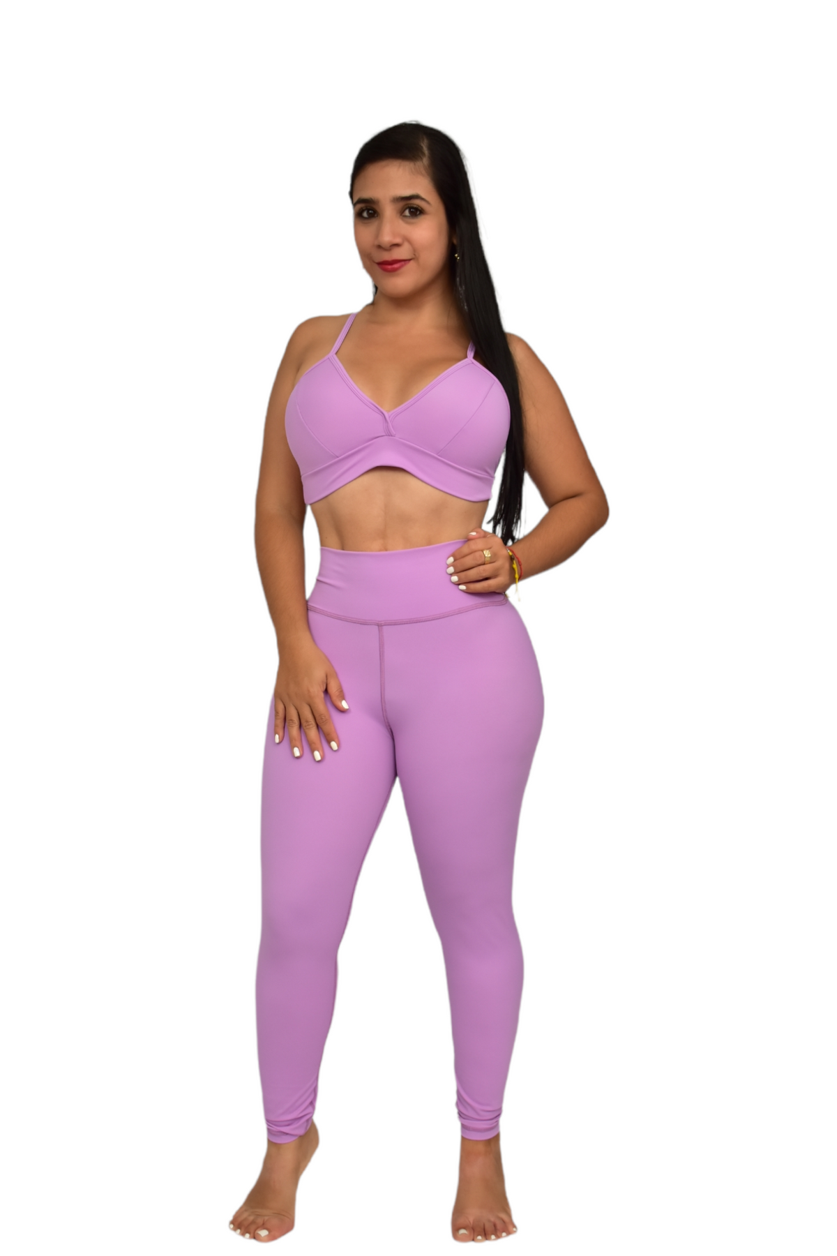 LEGGINS  SET 2 PIEZAS PREMIUMTEX LILA oversilvercolombia