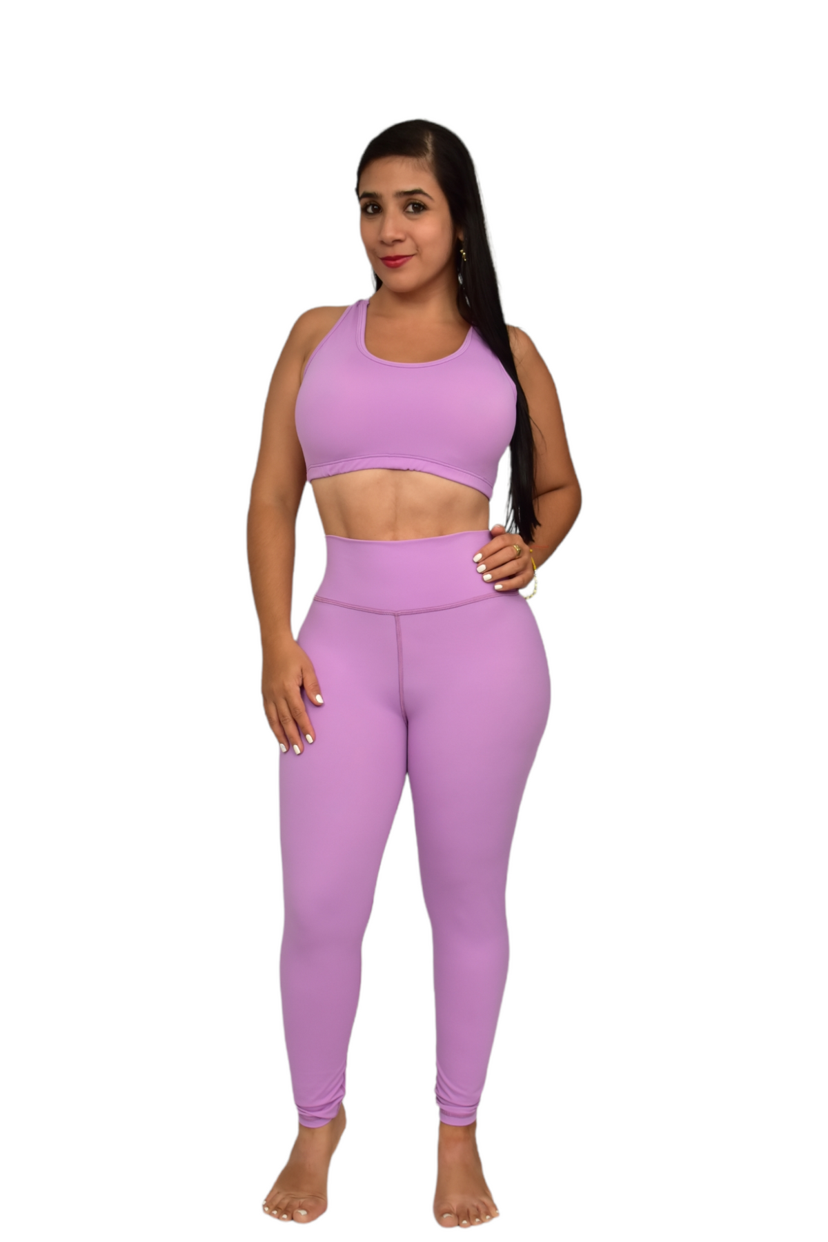 LEGGINS  SET 2 PIEZAS PREMIUMTEX LILA oversilvercolombia