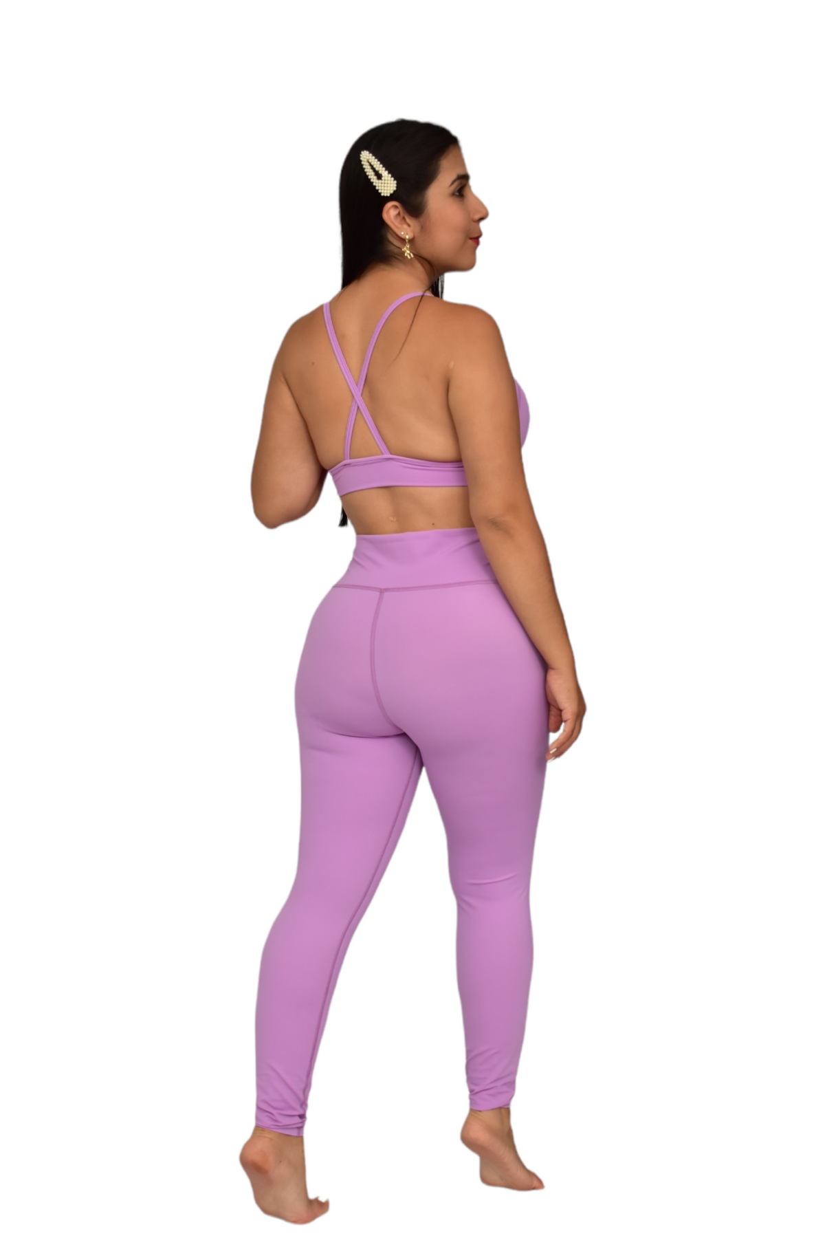 LEGGINS  SET 2 PIEZAS PREMIUMTEX LILA oversilvercolombia