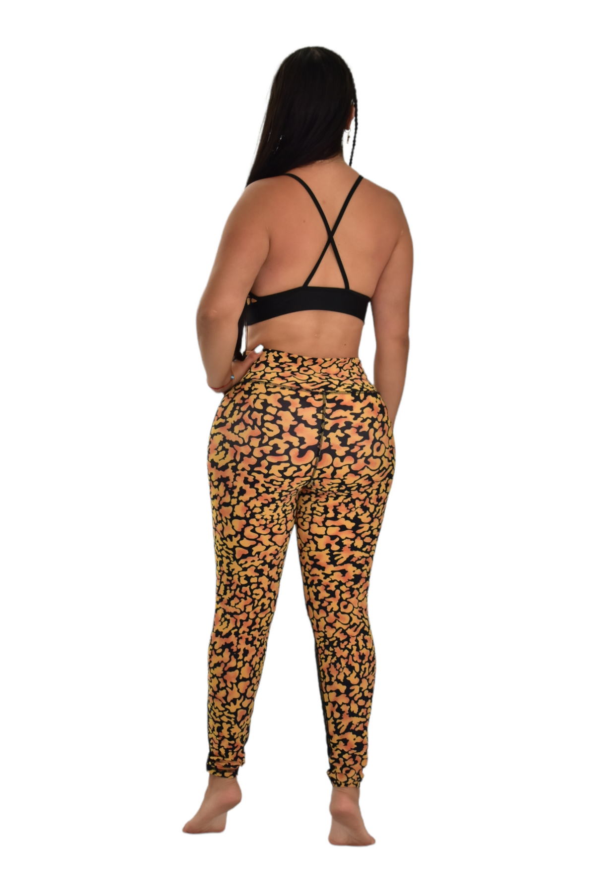 LEGGINS COMBINADO SET 2 PIEZAS PREMIUMTEX AMARILLO PANTERA oversilvercolombia