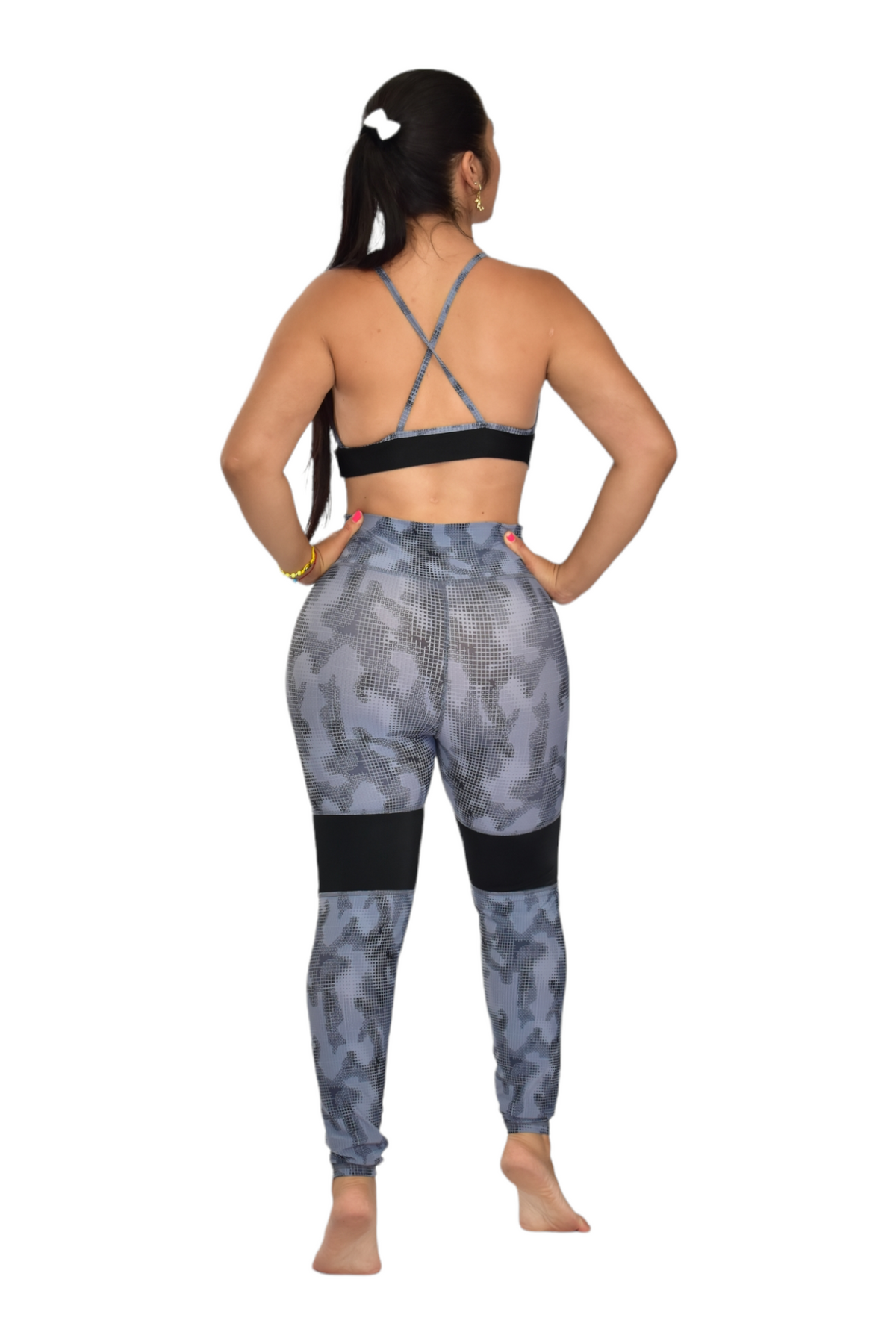 LEGGINS COMBINADAPREMIUMTEX SET 2 PIEZAS - GRIS NEGRO oversilvercolombia