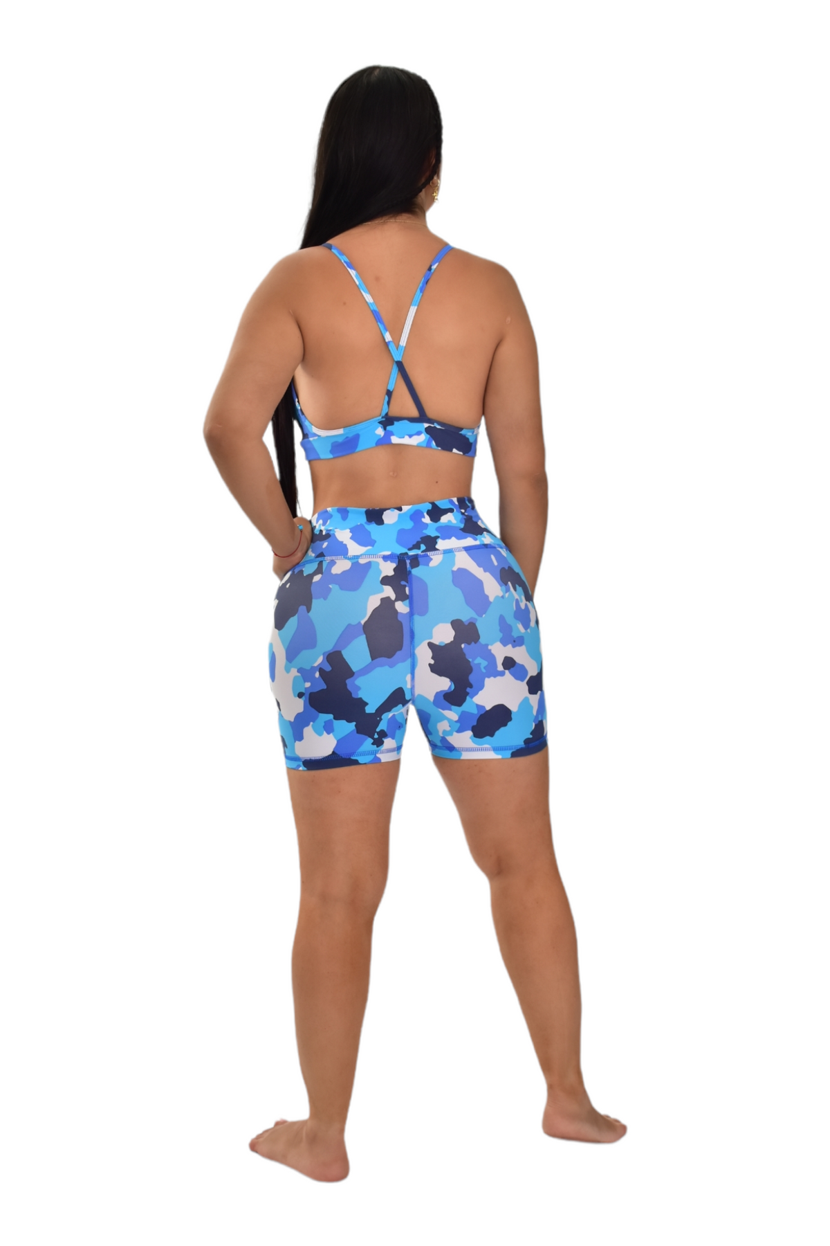 SHORT SET 2 PIEZAS PREMIUMTEX MILITAR AZUL oversilvercolombia