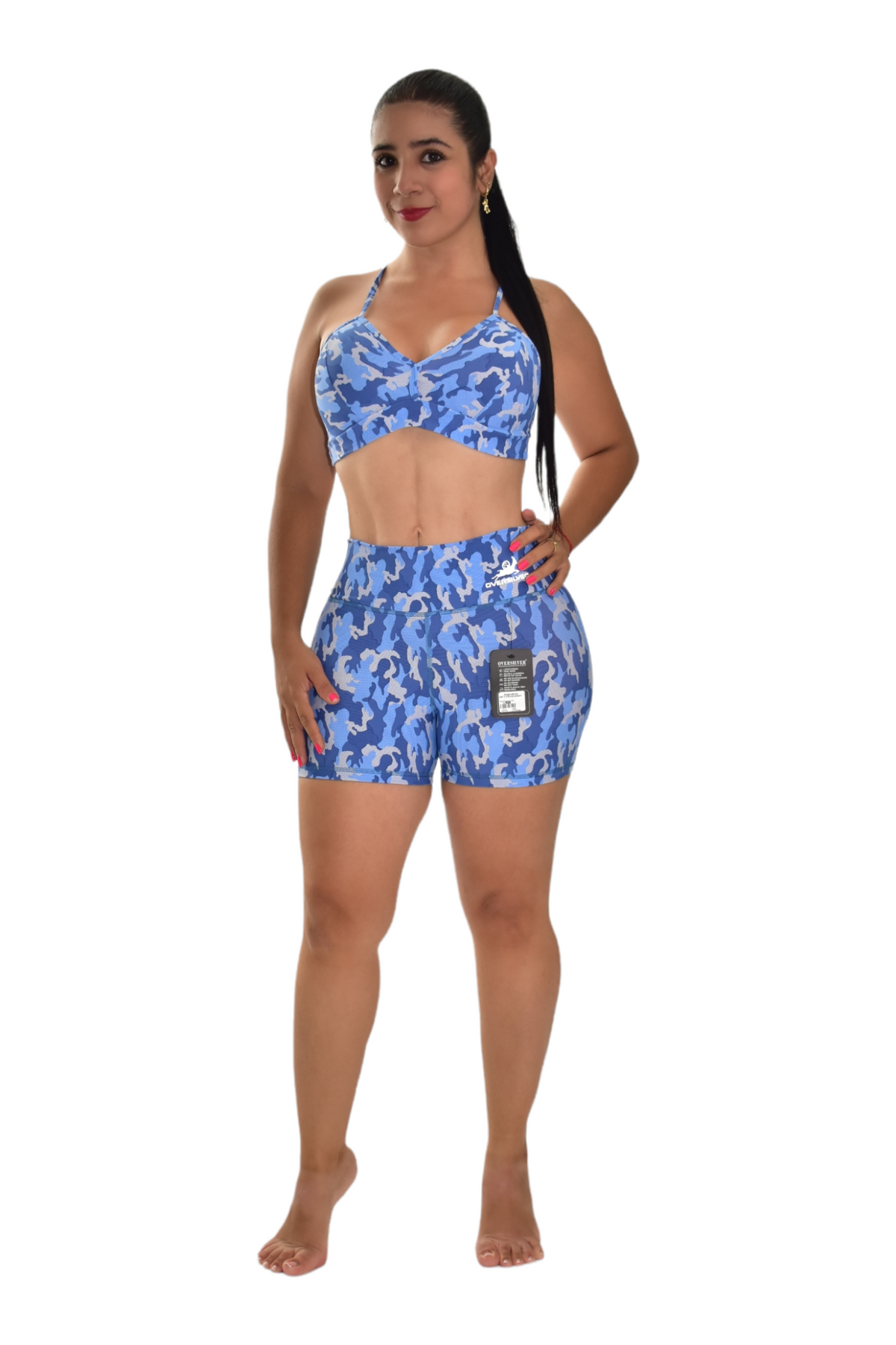 SHORT SET 2 PIEZAS PREMIUMTEX MILITAR AZUL oversilvercolombia