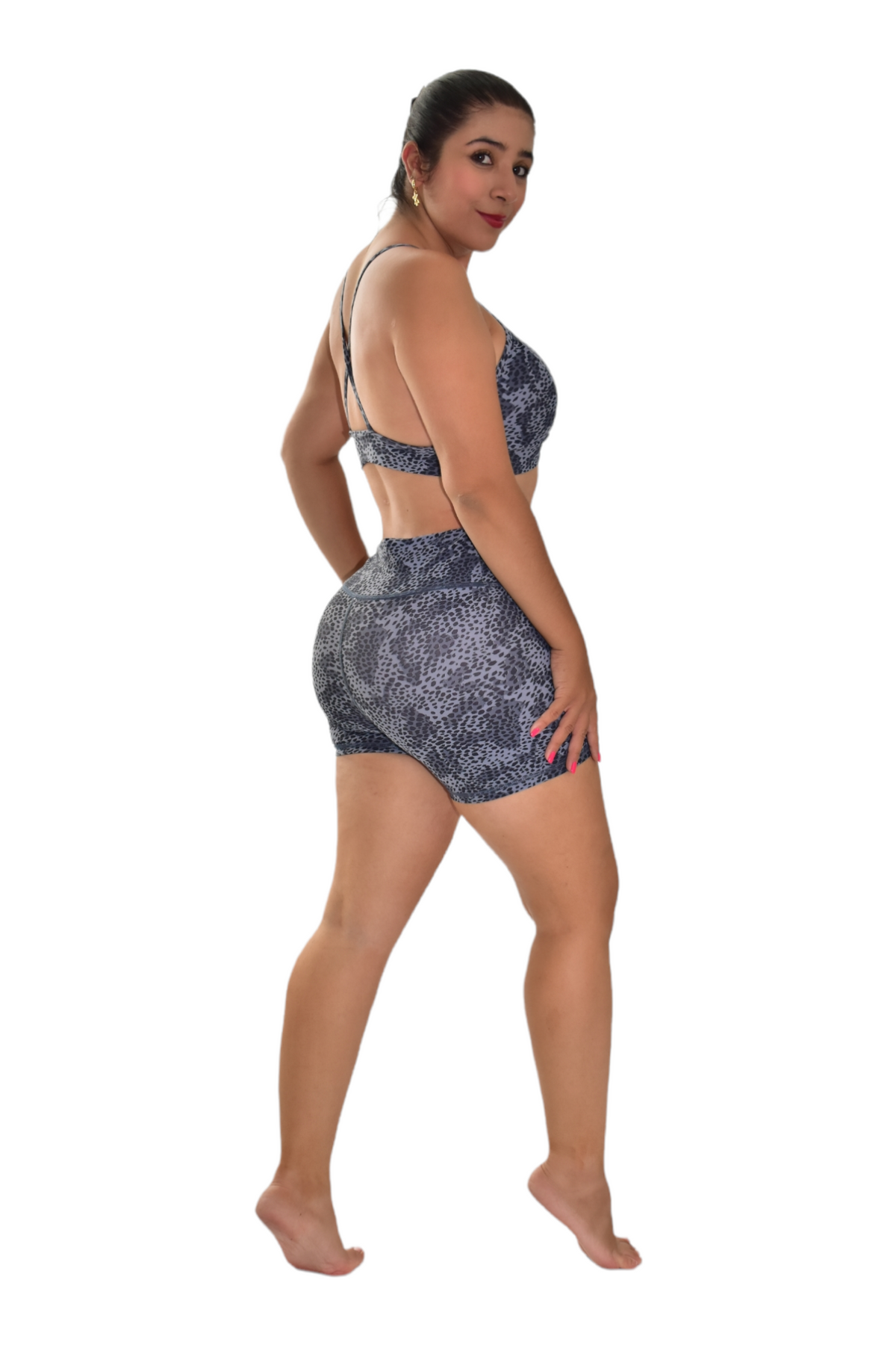SHORT SET 2 PIEZAS PREMIUMTEX GRIS PANTERA oversilvercolombia