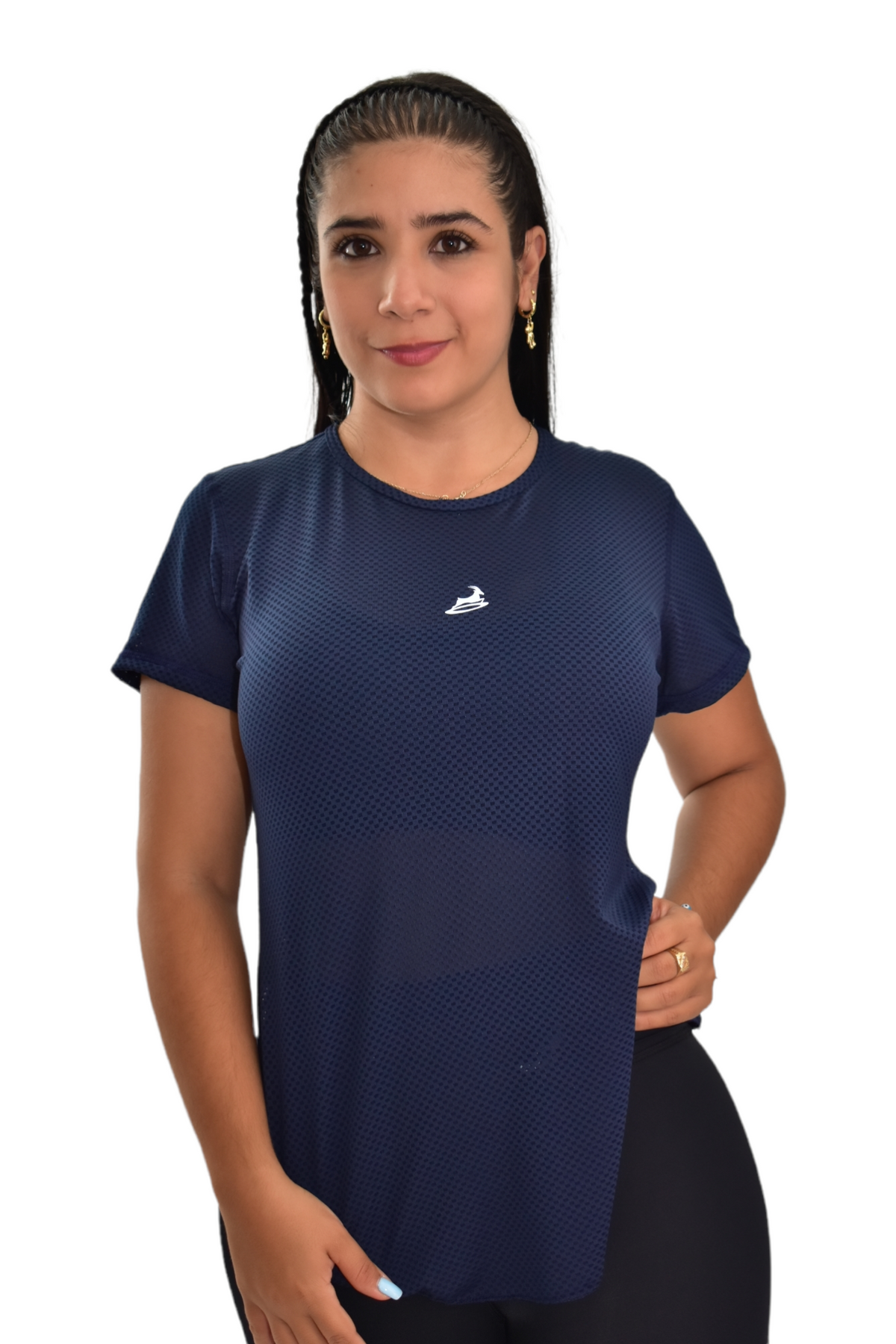 CAMISETA MANGA CORTA MALLA AZUL TURQUIE OVERSILVER®