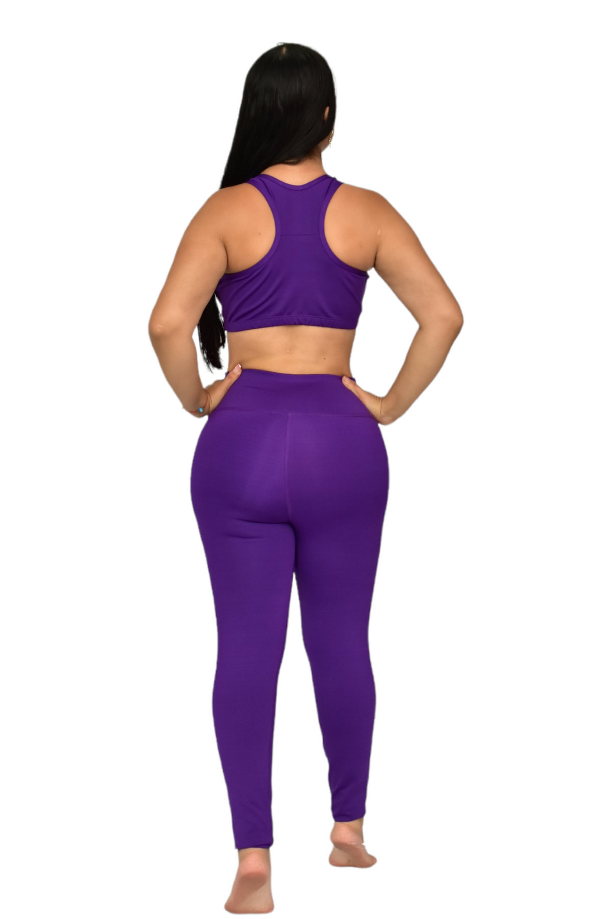 LEGGINS  SET 2 PIEZAS SUPLEX MORADO oversilvercolombia