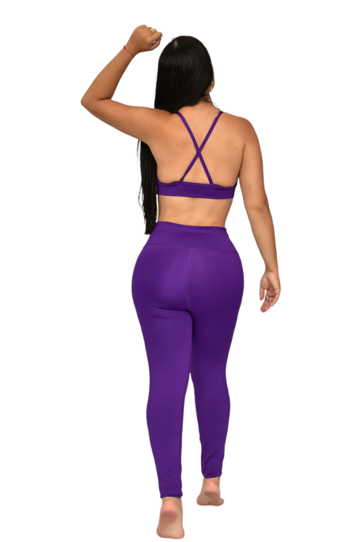 LEGGINS  SET 2 PIEZAS SUPLEX MORADO oversilvercolombia