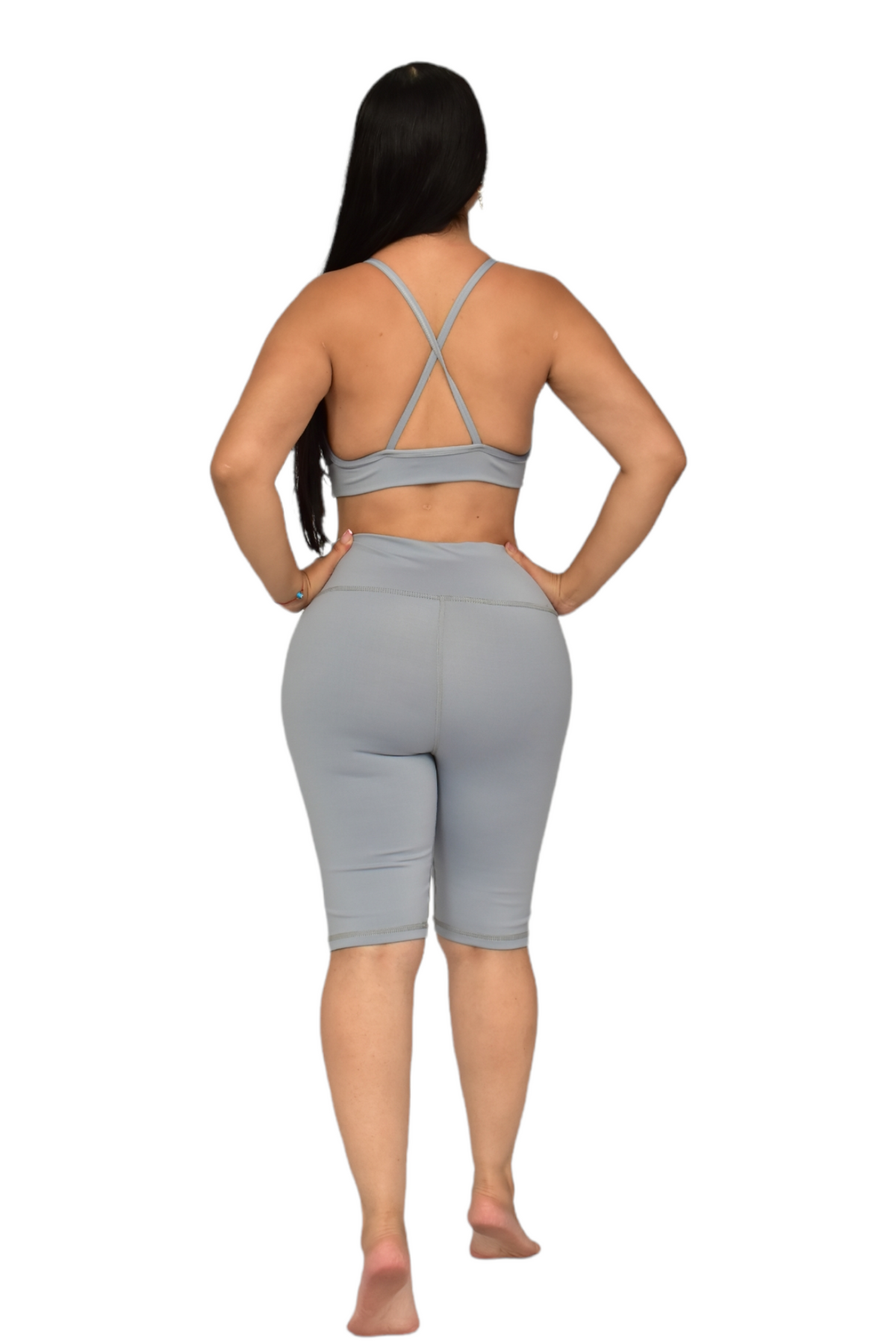 BIKER SET 2 PIEZAS SUPLEX GRIS CLARO oversilvercolombia