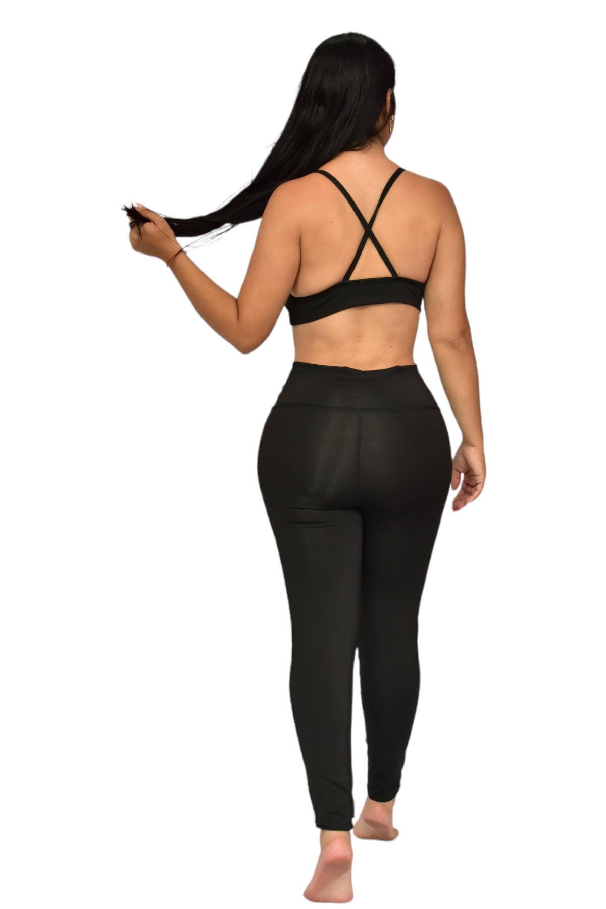 LEGGINS  SET 2 PIEZAS SUPLEX NEGRO oversilvercolombia