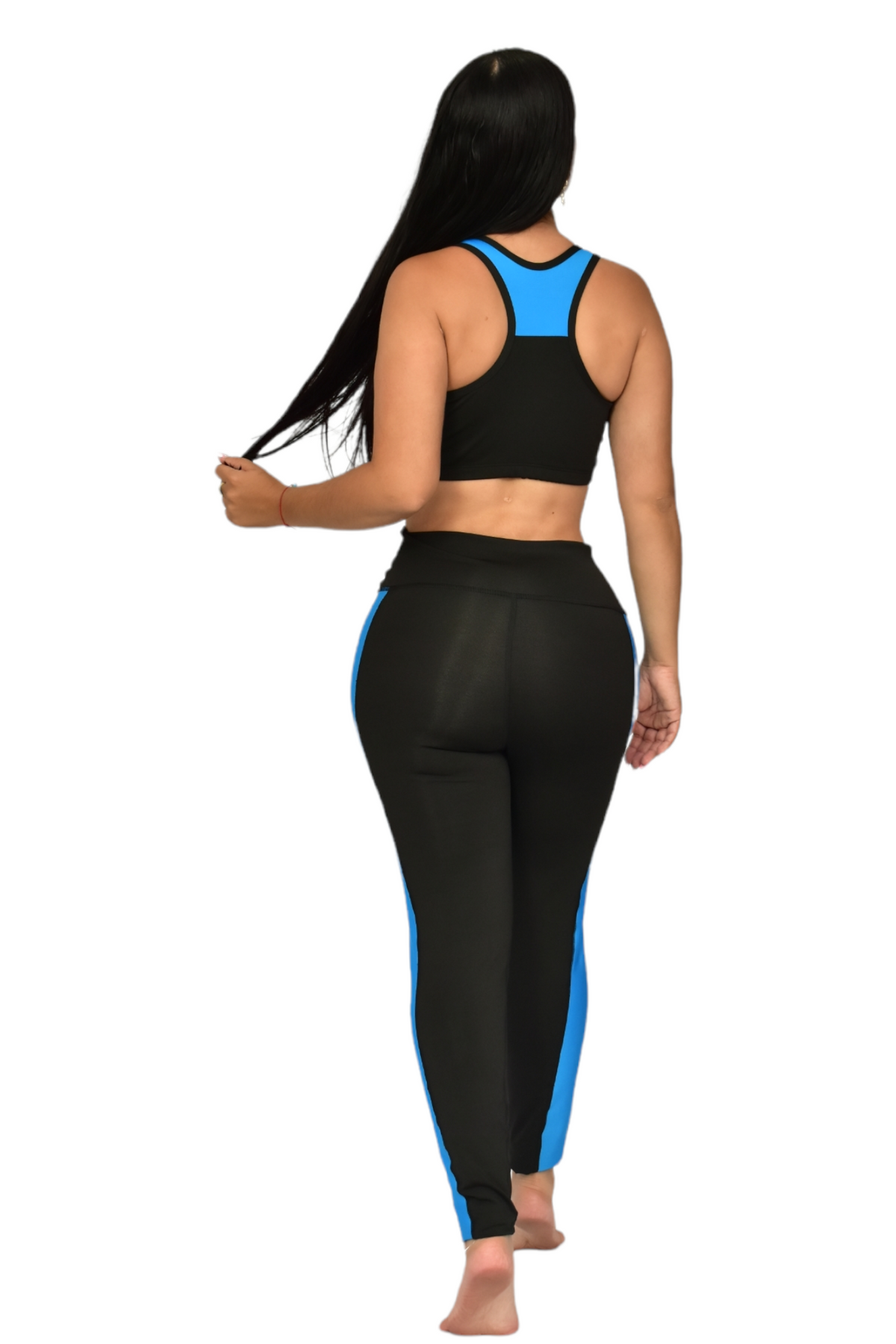 LEGGINS COMBINADO SET 2 PIEZAS SUPLEX NEGRO oversilvercolombia