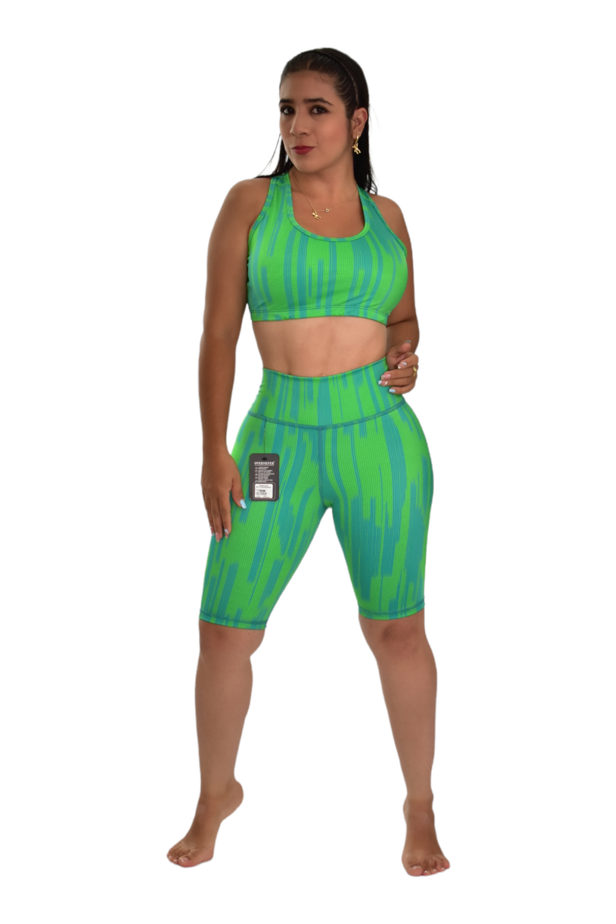 BIKER SET 2 PIEZAS SPORTGYM VERDE RALLAS oversilvercolombia