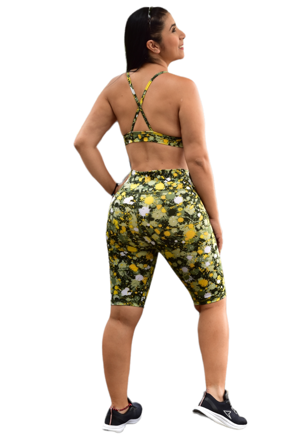 BIKER SET 2 PIEZAS SPORTGYM VERDE PINTURA