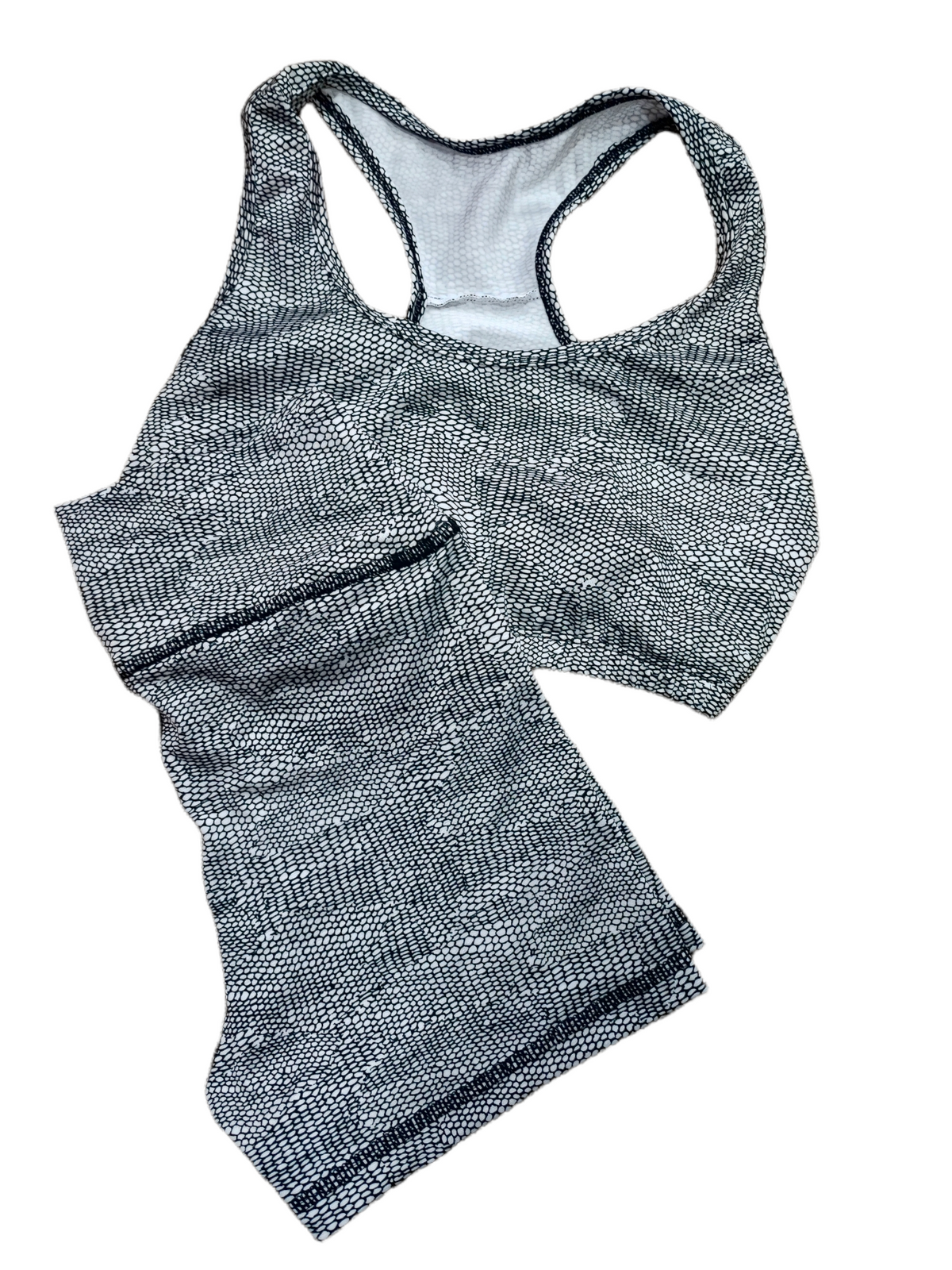 SHORT SET 2 PIEZAS SPORTGYM GRIS PUNTOS oversilvercolombia