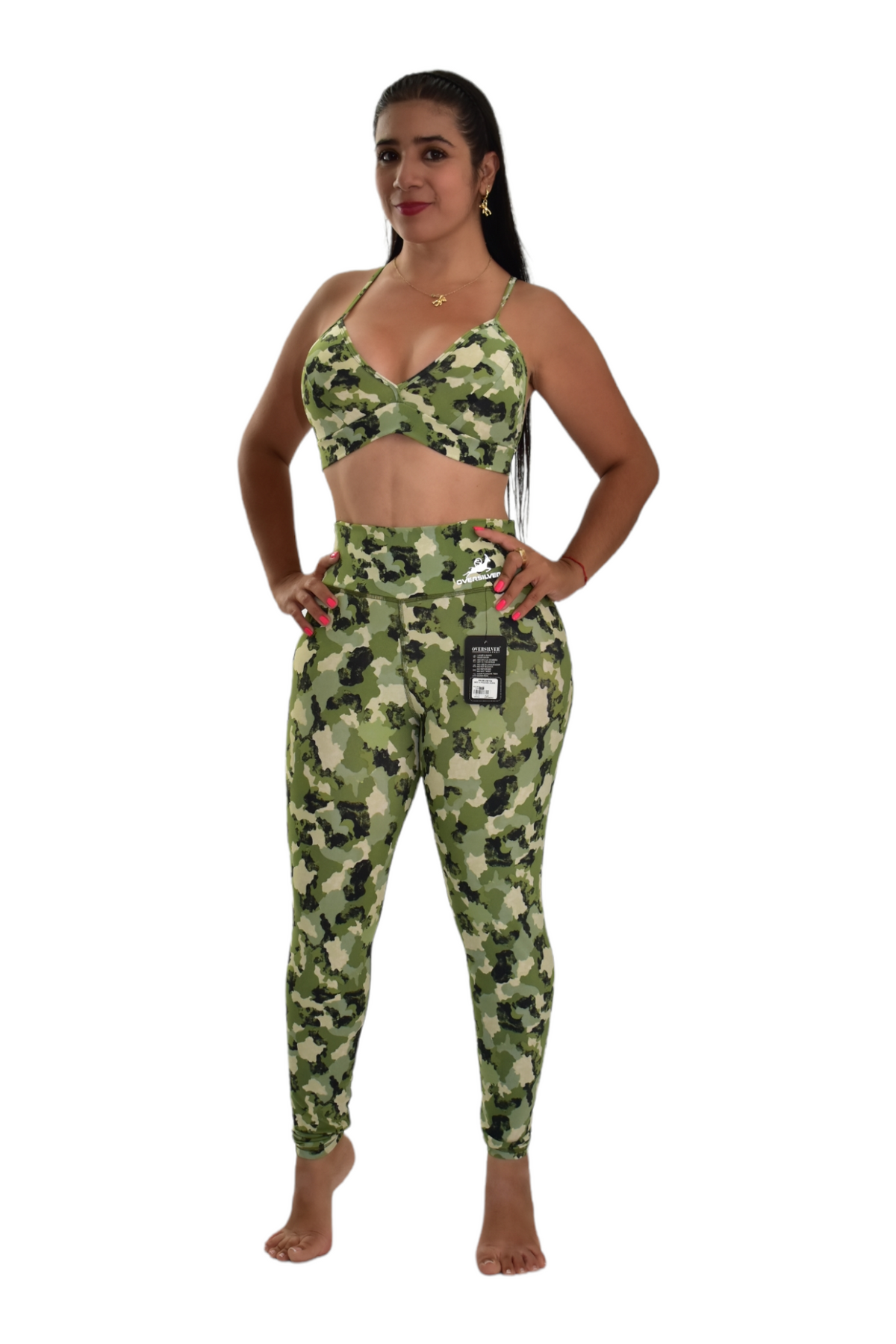 LEGGINS SET 2 PIEZAS PREMIUMTEX MILITAR oversilvercolombia